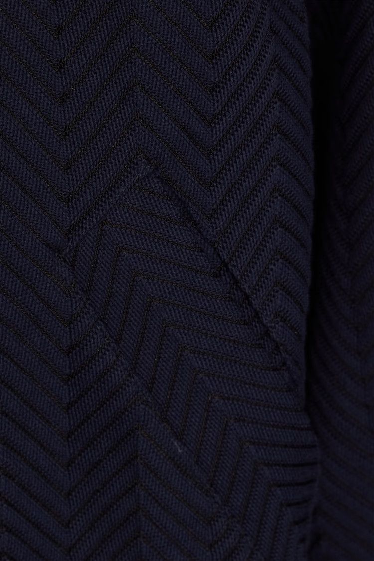 Missoni o1y0225 Zip Sweatshirt in Midnight Blue/Black Size US M / EU 48-50 / 2 - 4 Thumbnail