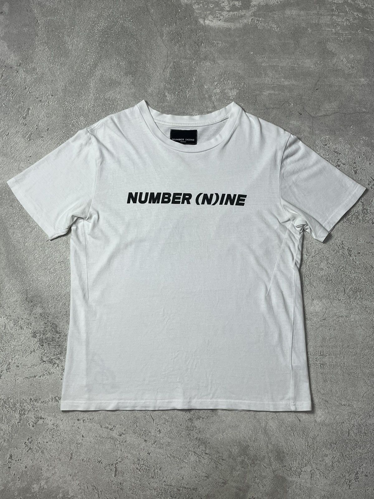 Number (N)ine Number (N)ine Spell Out musical Logo Back hit Size US M / EU 48-50 / 2 - 2 Thumbnail