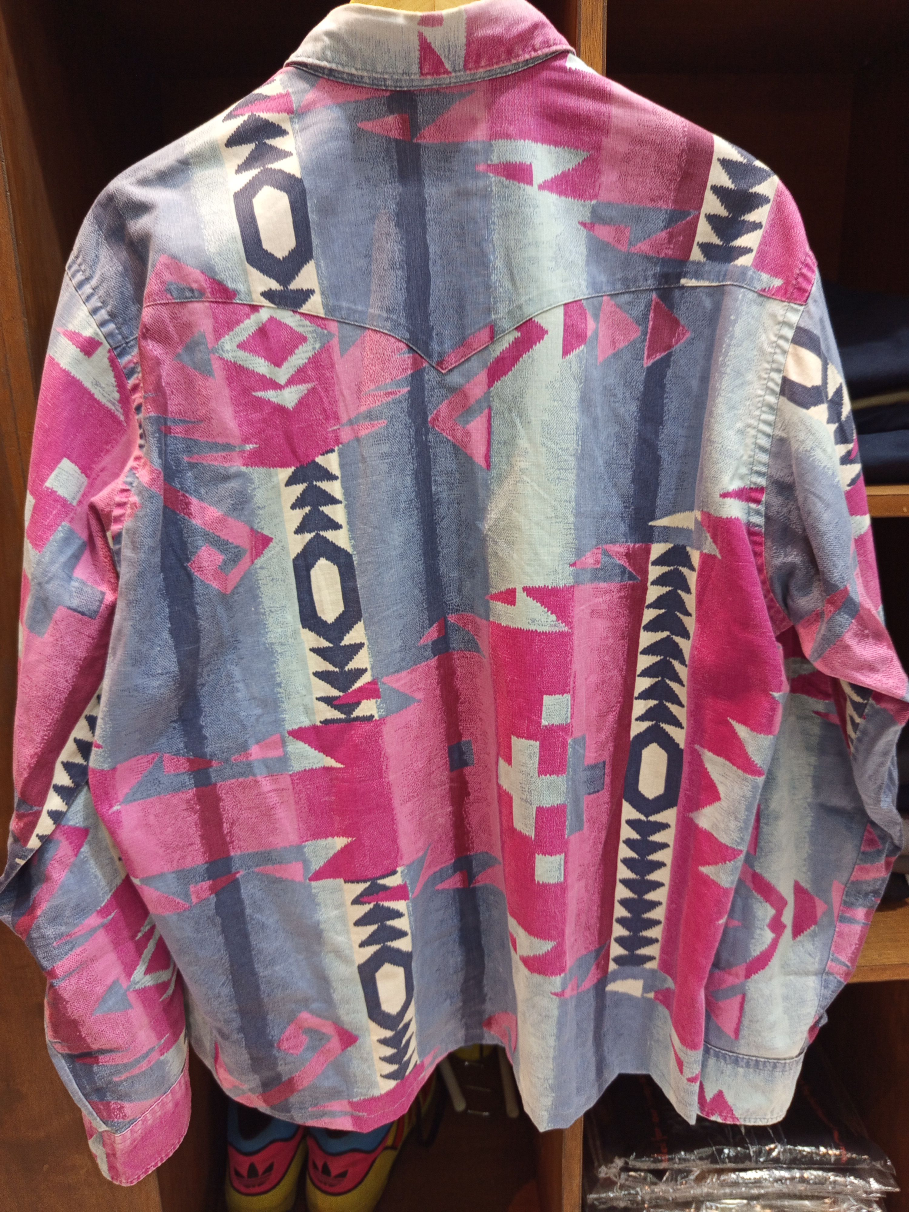 Wrangler Vintage Wrangler Cowboy Cut Southwestern Shirt 90s Size US XL / EU 56 / 4 - 6 Thumbnail