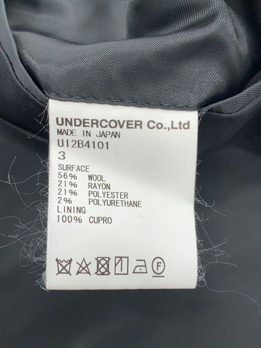 Undercover Undercover Switching Wool Tailored Jacket Black Size 42R - 4 Thumbnail