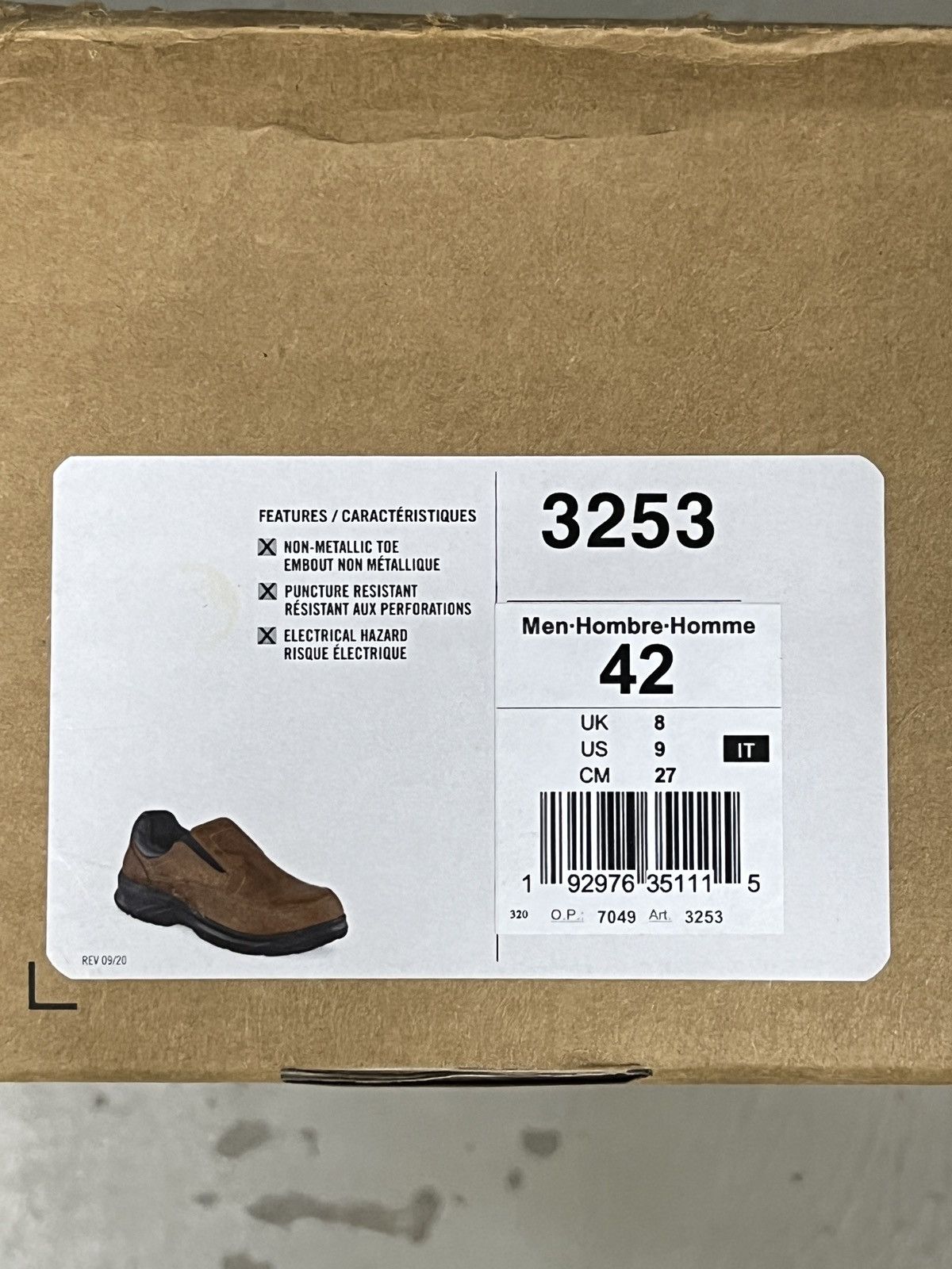 Red Wing Red Wing 3253 Slip On Safety Low Cut Short Boots Size US 9 / EU 42 - 15 Thumbnail
