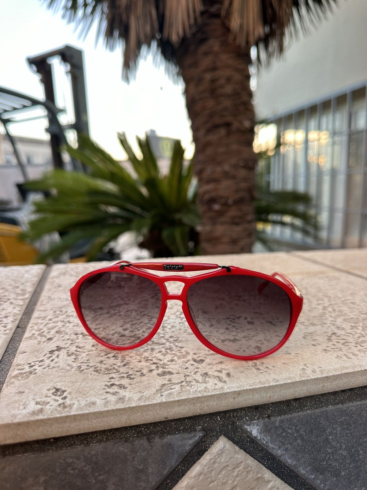 Belstaff Belstaff Sunglasses Red BS25 col.070 Size ONE SIZE - 2 Thumbnail