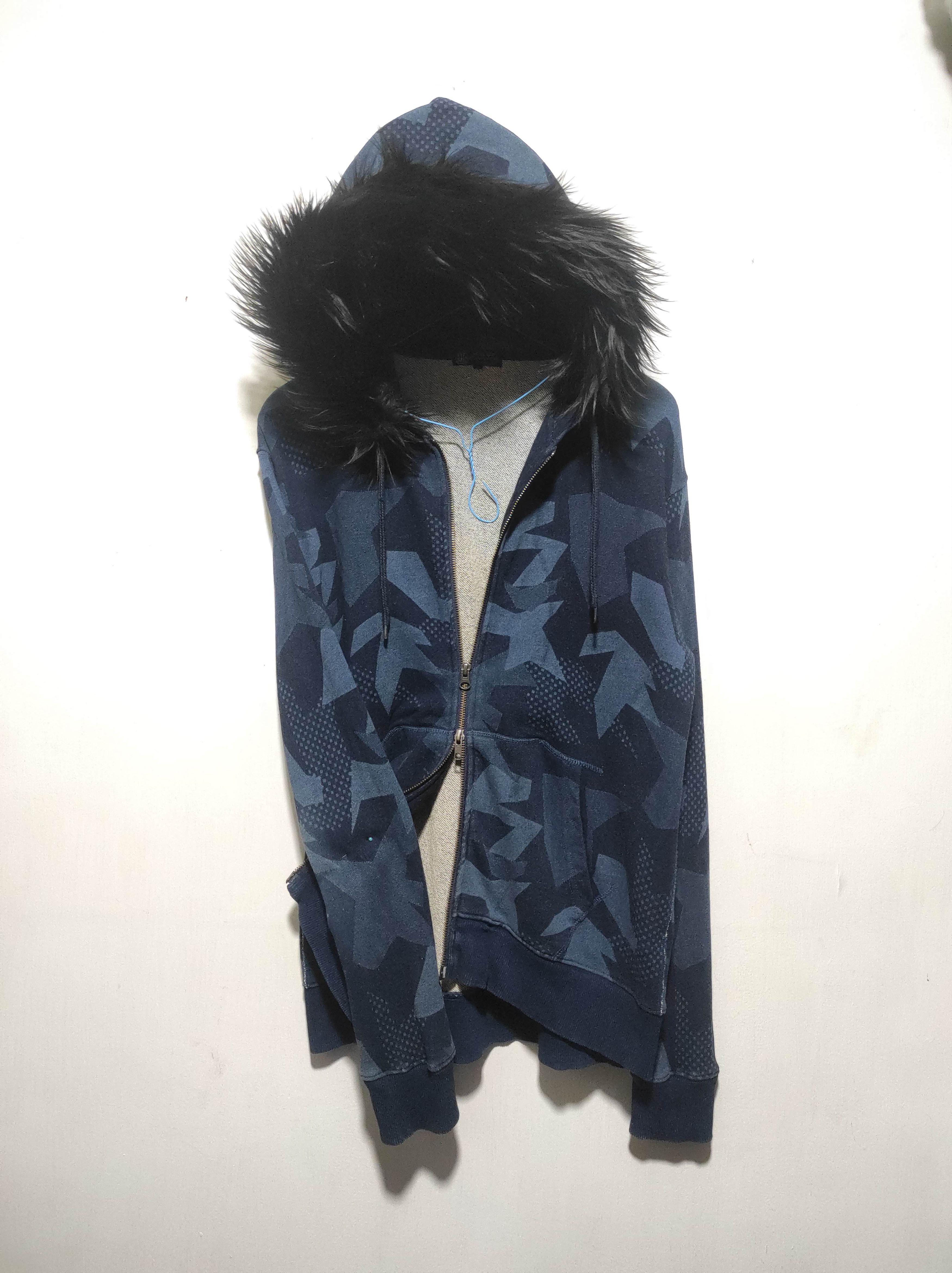 If Six Was Nine Michel Klein Double Zipper Fur Hoodie IfSixWasNine LGB style Size US M / EU 48-50 / 2 - 3 Thumbnail