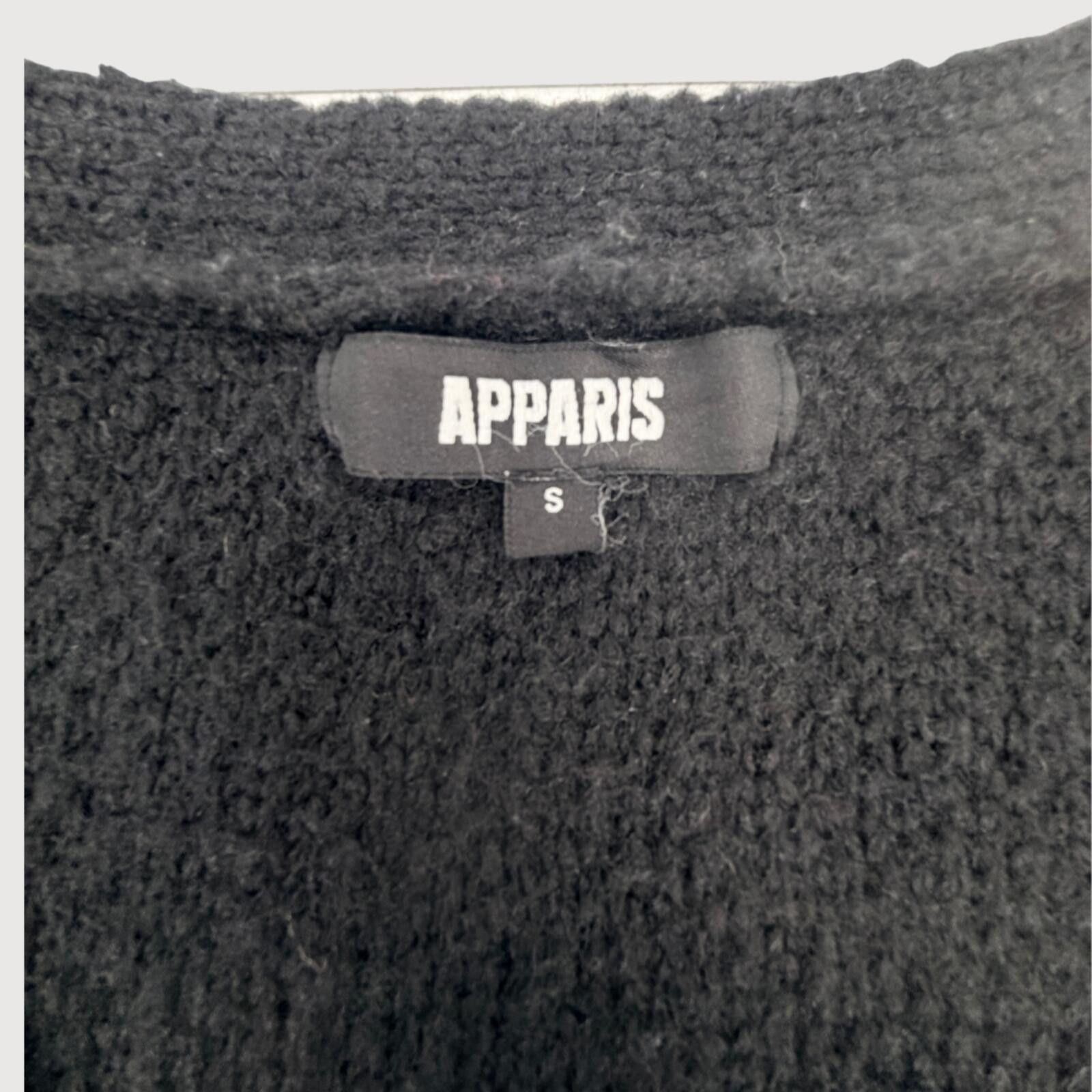 Other Apparis Marcella Oversized Black Cardigan Sweater Size S Size S / US 4 / IT 40 - 4 Thumbnail