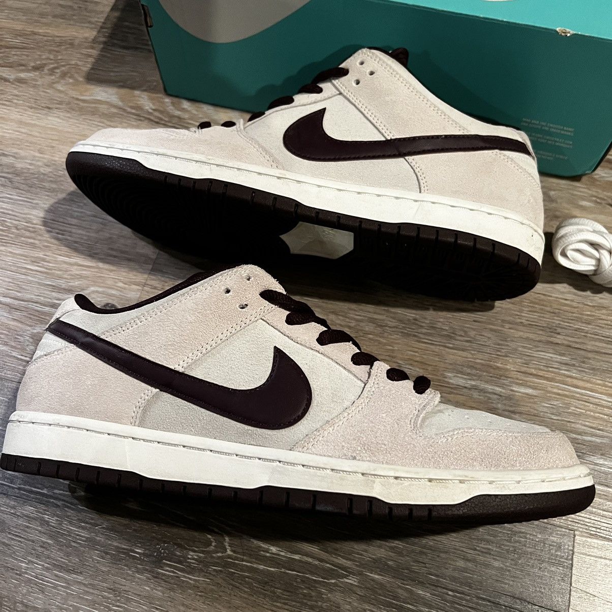 Nike Nike Sb Dunk Low Desert Sand Mahogany Size US 11 / EU 44 - 4 Thumbnail