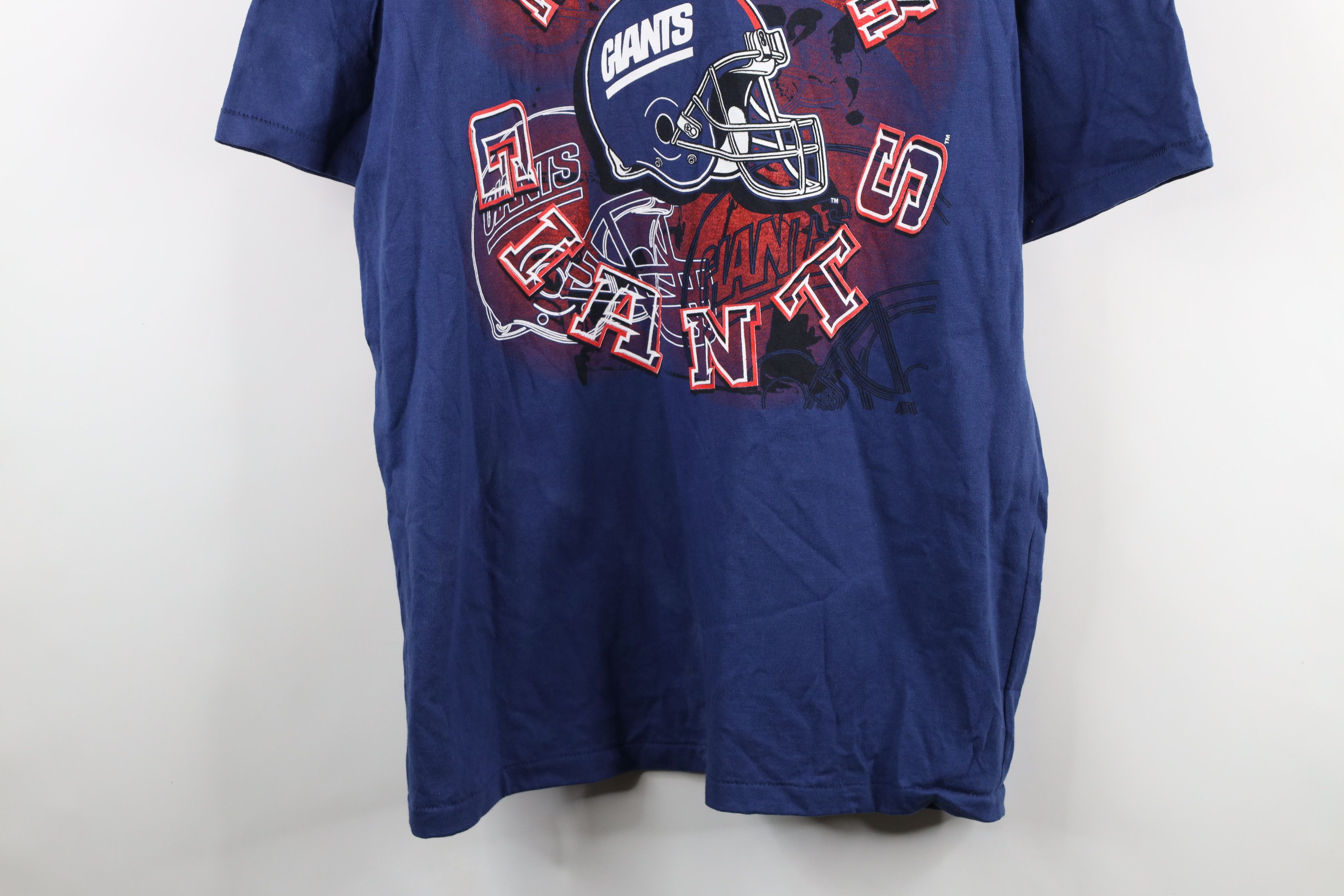 Vintage Deadstock Vintage 90s New York Giants Football T-Shirt USA Size US L / EU 52-54 / 3 - 3 Thumbnail