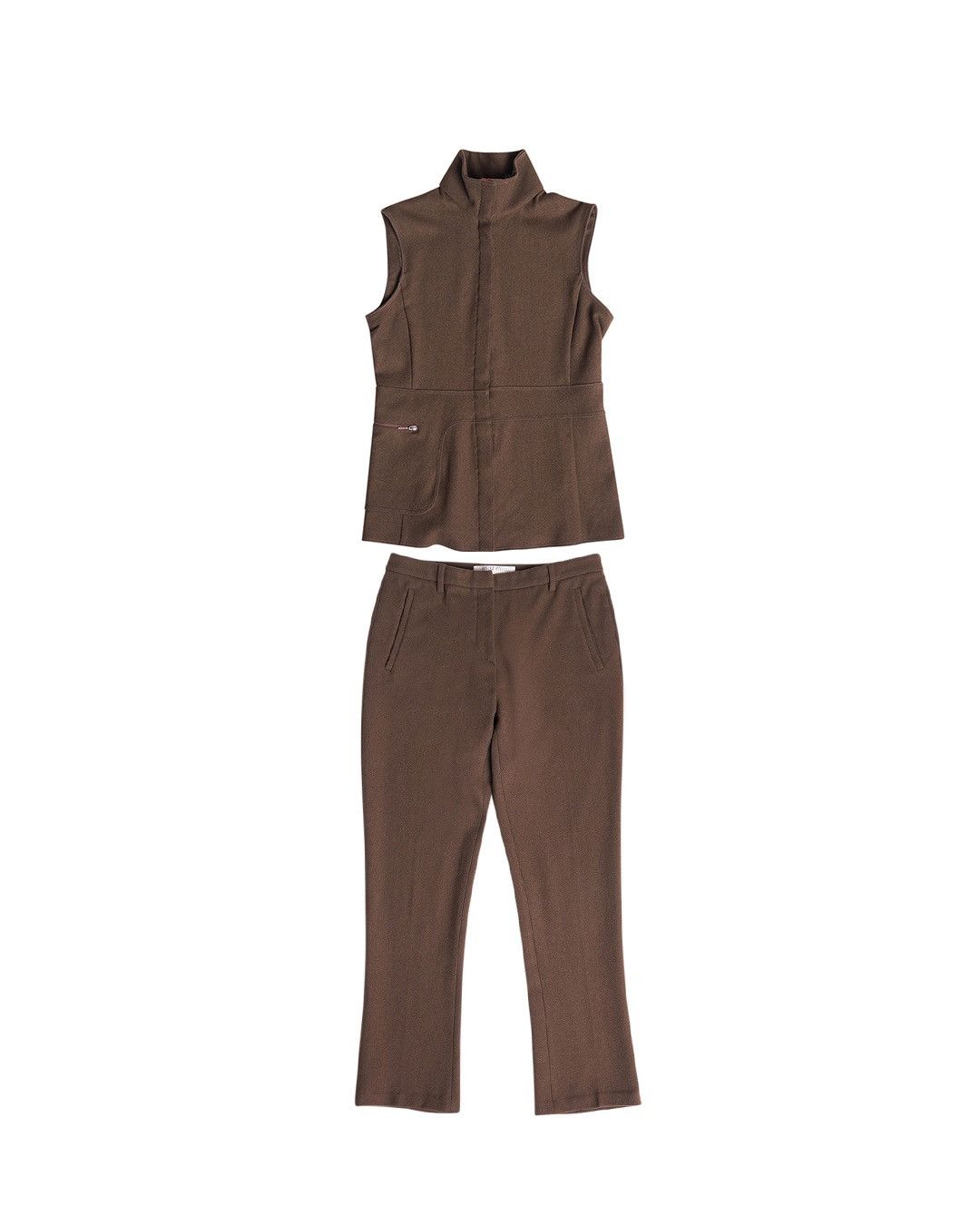 Miu Miu Miu Miu F/W1999 Top+Pants Wool Set Size XS / US 0-2 / IT 36-38 - 1 Thumbnail
