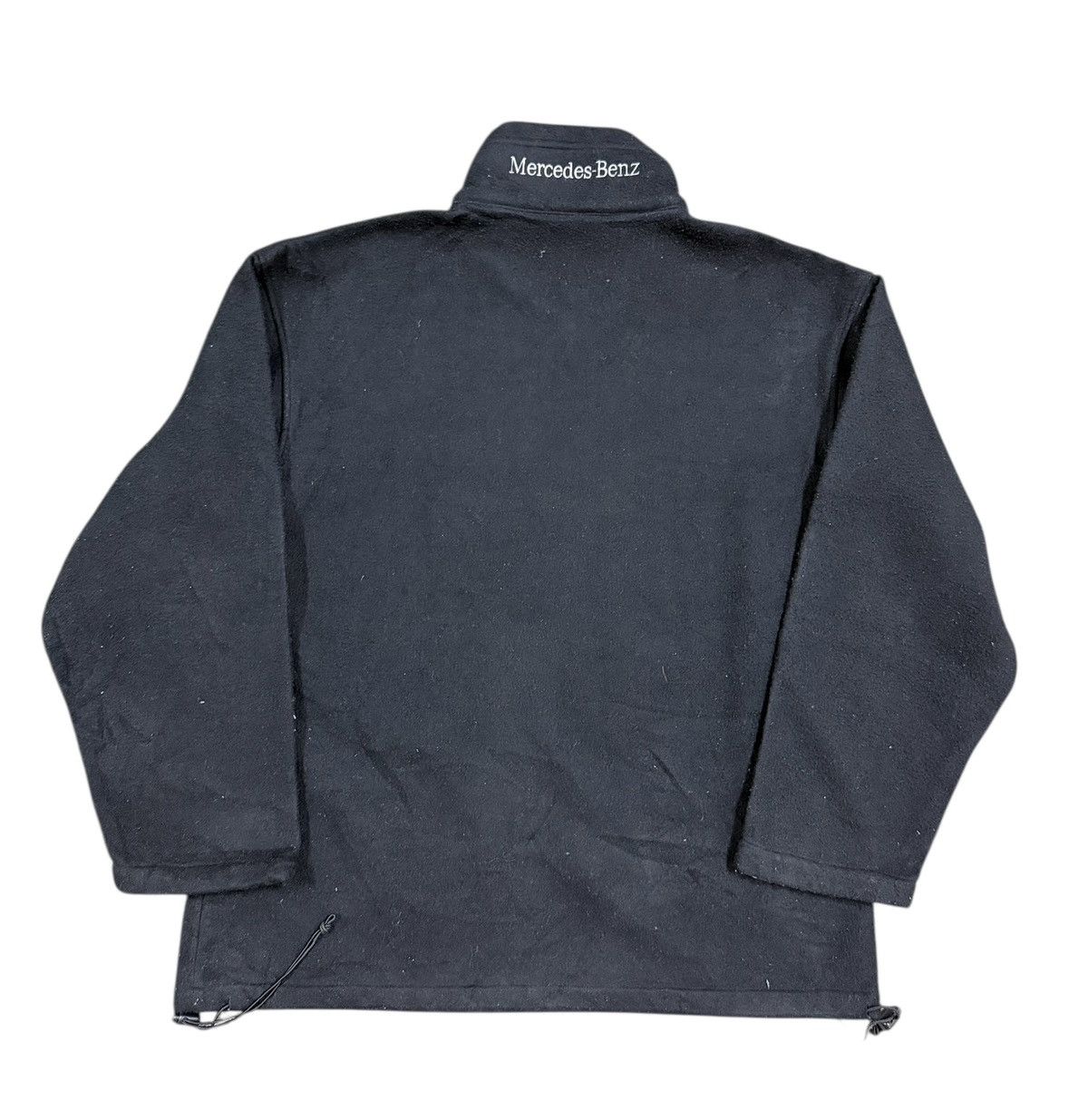 Mercedes-Benz Vtg🔥Mercedes-Benz Zipper Fleece Jacket Size US L / EU 52-54 / 3 - 2 Thumbnail