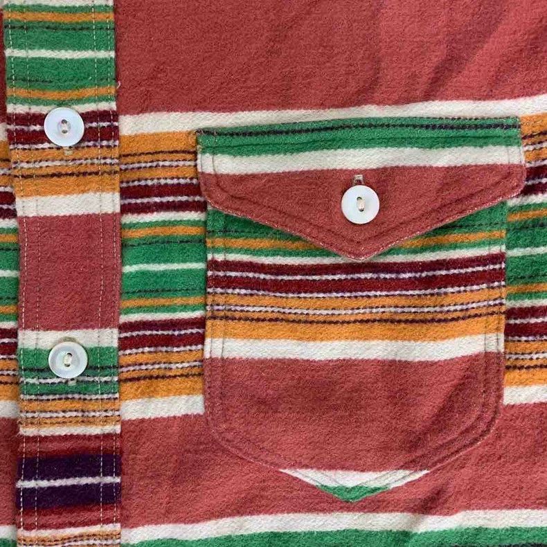 Freewheelers FREEWHEELERS Size 16 Rrl style southwest color striped shir Size US XS / EU 42 / 0 - 6 Thumbnail
