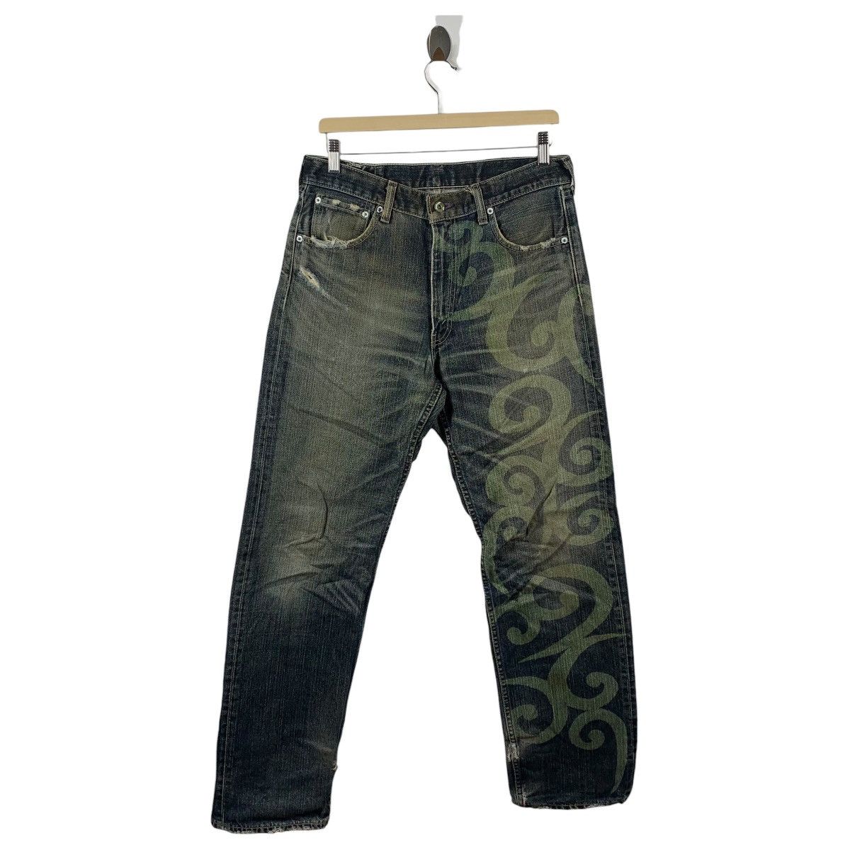 Levi's × Vintage Vintage LEVI’S lot 503 customade blue jeans Size US 32 / EU 48 - 1 Thumbnail