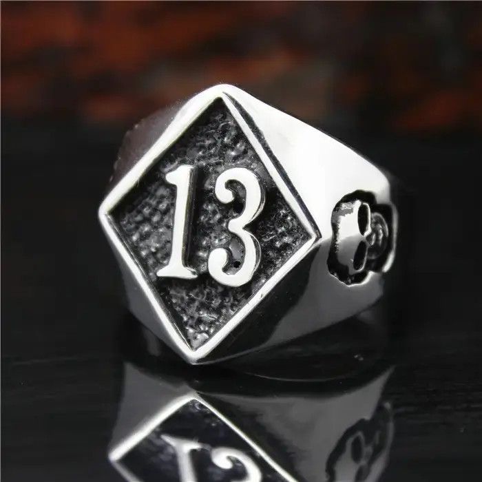 Other 13 Skull Ring (Size 7-14) Size ONE SIZE - 1 Thumbnail