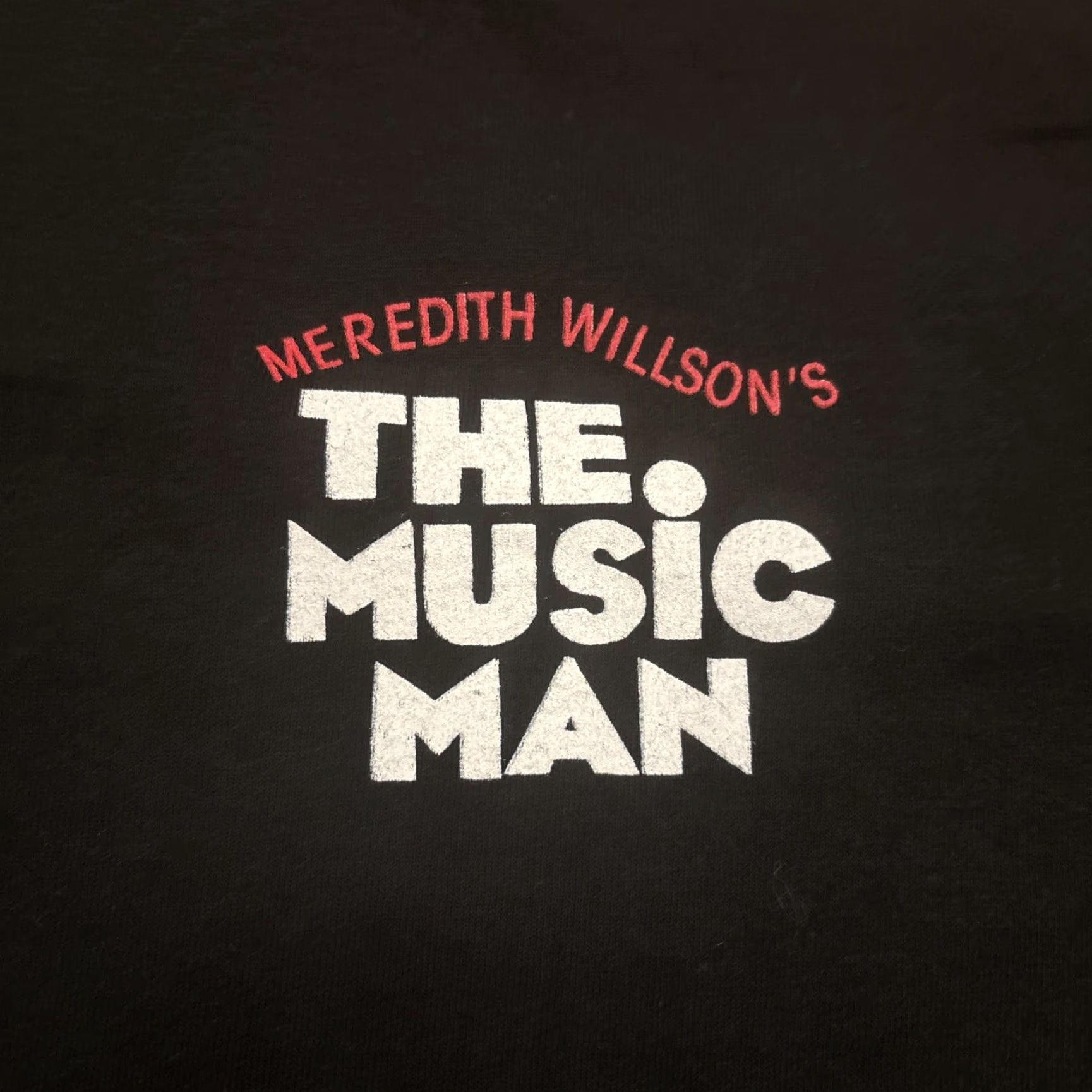 Jerzees VINTAGE Meredith Willson’s The Music Man T-Shirt Men Size M Black EUC Broadway Musical Shirt Mens Size US M / EU 48-50 / 2 - 2 Thumbnail