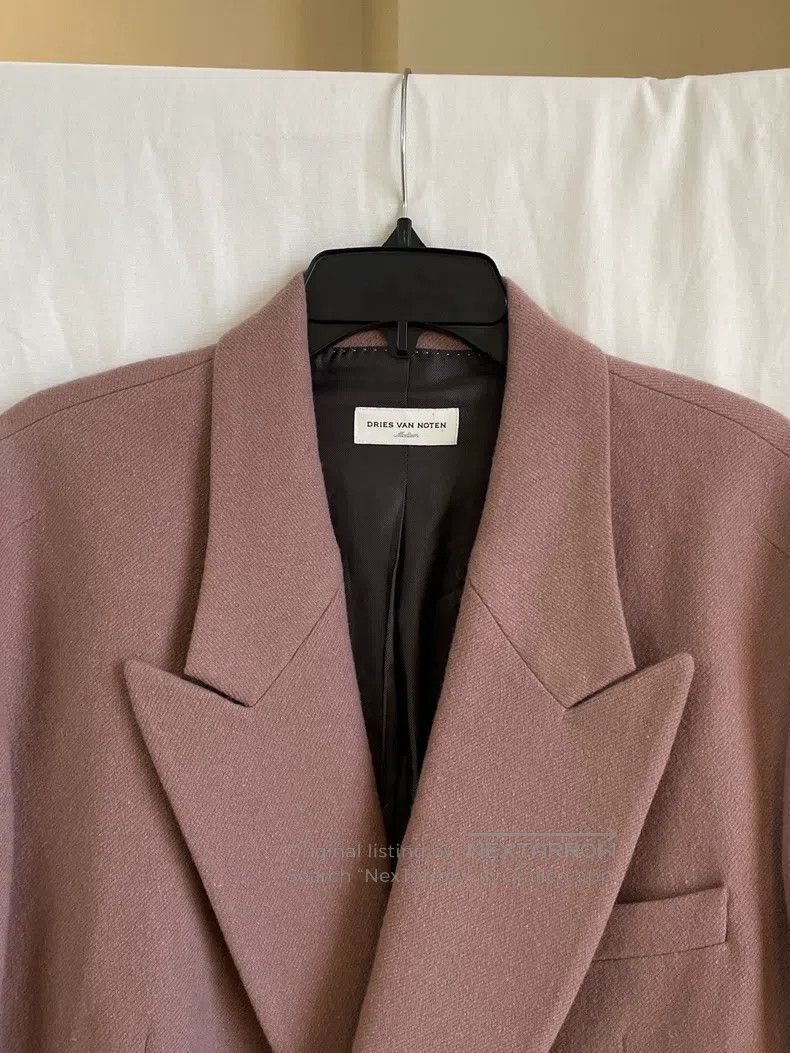 Dries Van Noten Dries Van Noten Dusty Pink Suit Jacket Size US M / EU 48-50 / 2 - 4 Thumbnail