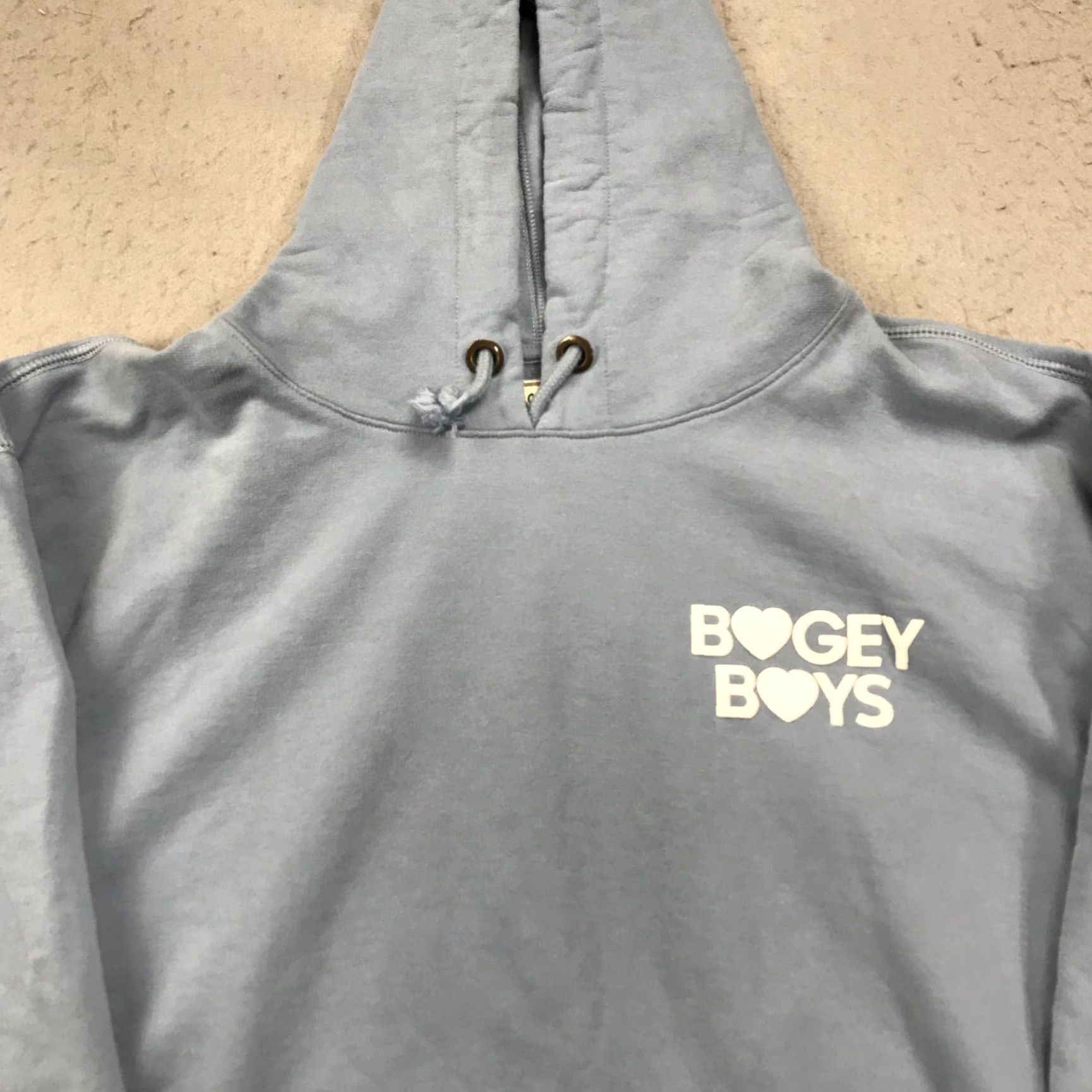 Logo 7 Bogey Boys Hoodie Mens XL Blue Cotton Logo Golf Ebbets Field Flannels Sweatshirt Size US XL / EU 56 / 4 - 2 Thumbnail