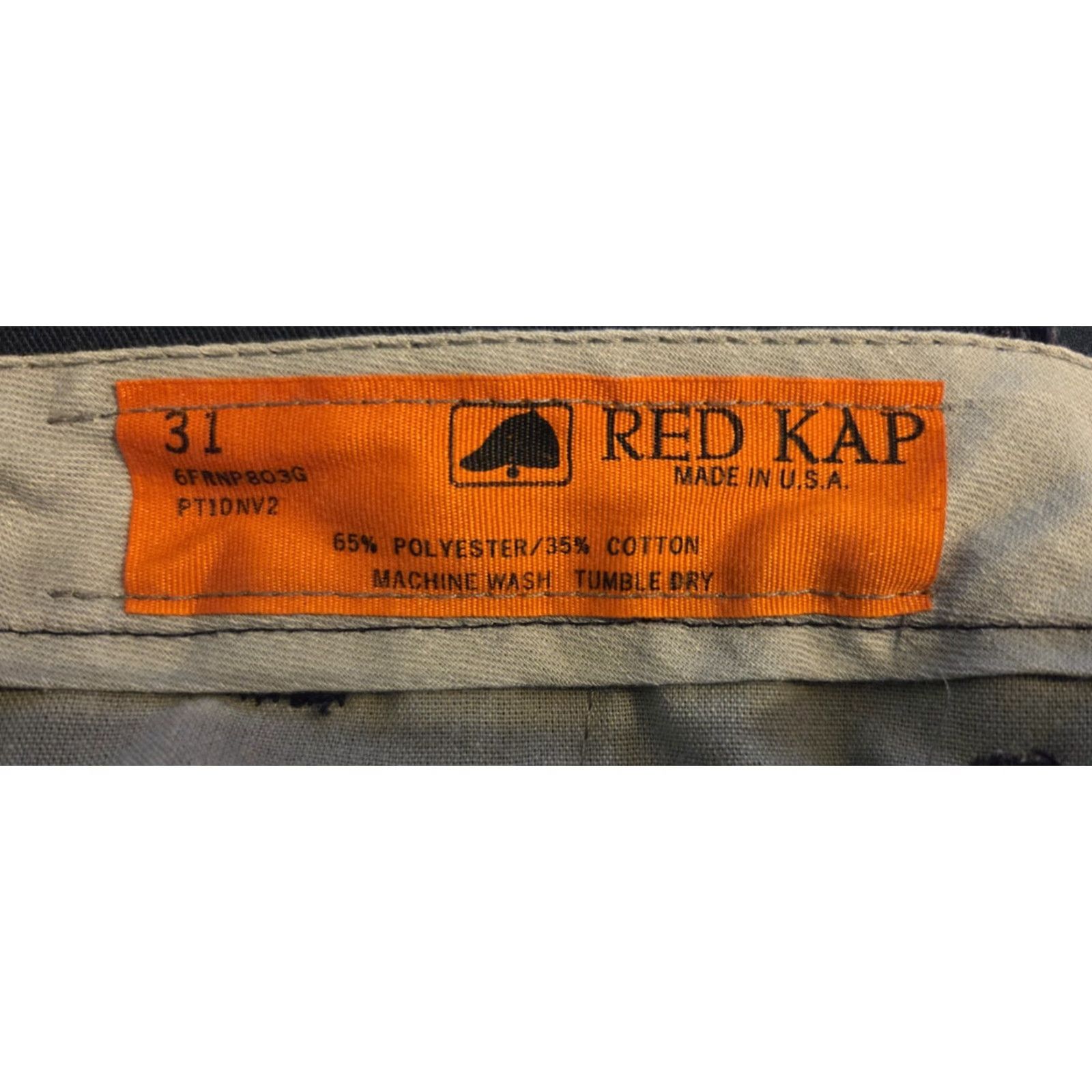 Red Kap Red Kap Navy Blue Utility Basic Work Pants 31 Pants Mens/Adult Blue, 31, Utility, Navy, Red Kap, Workwear, Pants, 31 Size US 31 - 3 Thumbnail