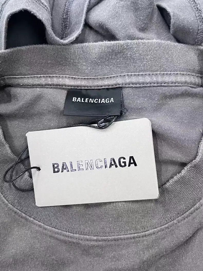 Balenciaga Balenciaga Letter logo embroidered round neck short-sleeve Size US XL / EU 56 / 4 - 5 Thumbnail