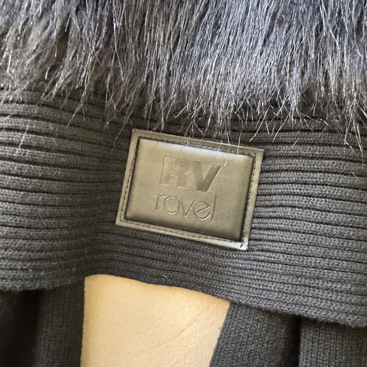 Other Ravel Faux Fur Wool Cardigan Vest Size S / US 4 / IT 40 - 7 Thumbnail