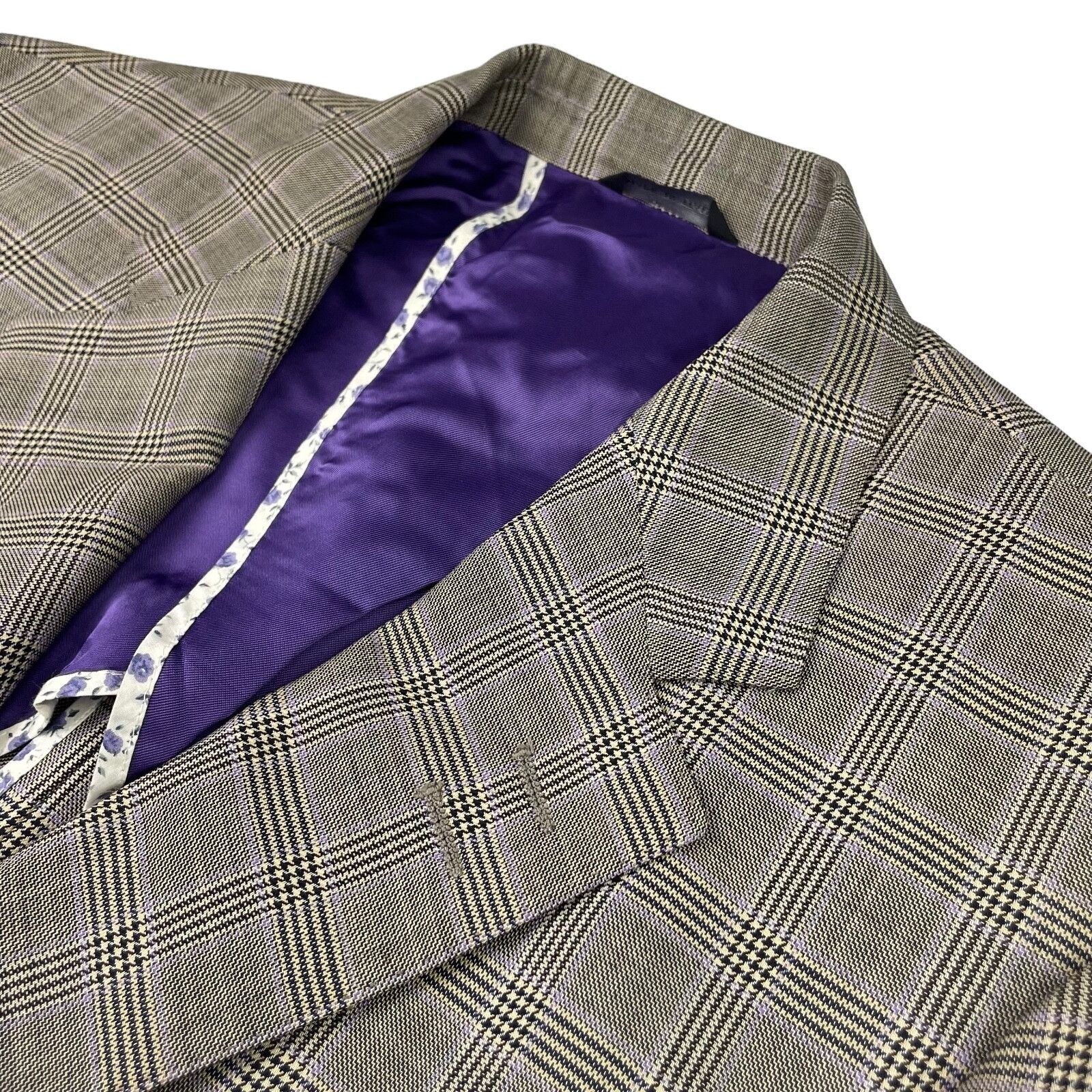 Paul Smith Paul Smith Men’s The Byard 100% Wool Unlined Blazer Beige Pl Size 44L - 1 Thumbnail