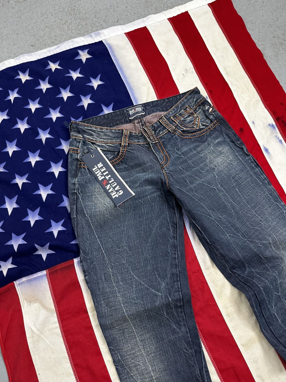 Jean Paul Gaultier Vintage Jean's Paul Gaultier Y2K jeans Size 28" / US 6 / IT 42 - 3 Thumbnail