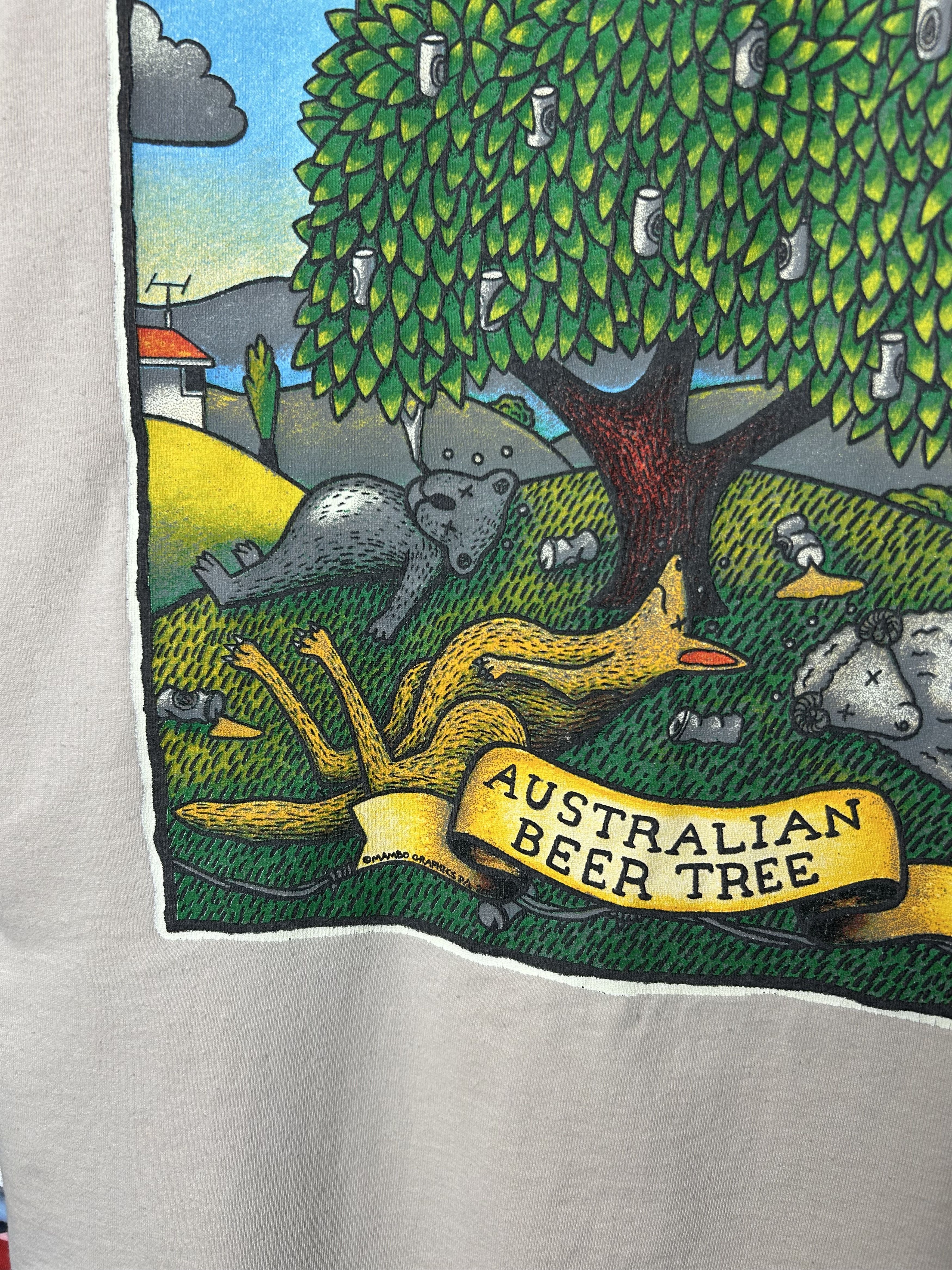 Mambo Vintage 2000 Mambo Reg Mombasa Australian Beer Tree T-shirt Size US XL / EU 56 / 4 - 10 Thumbnail