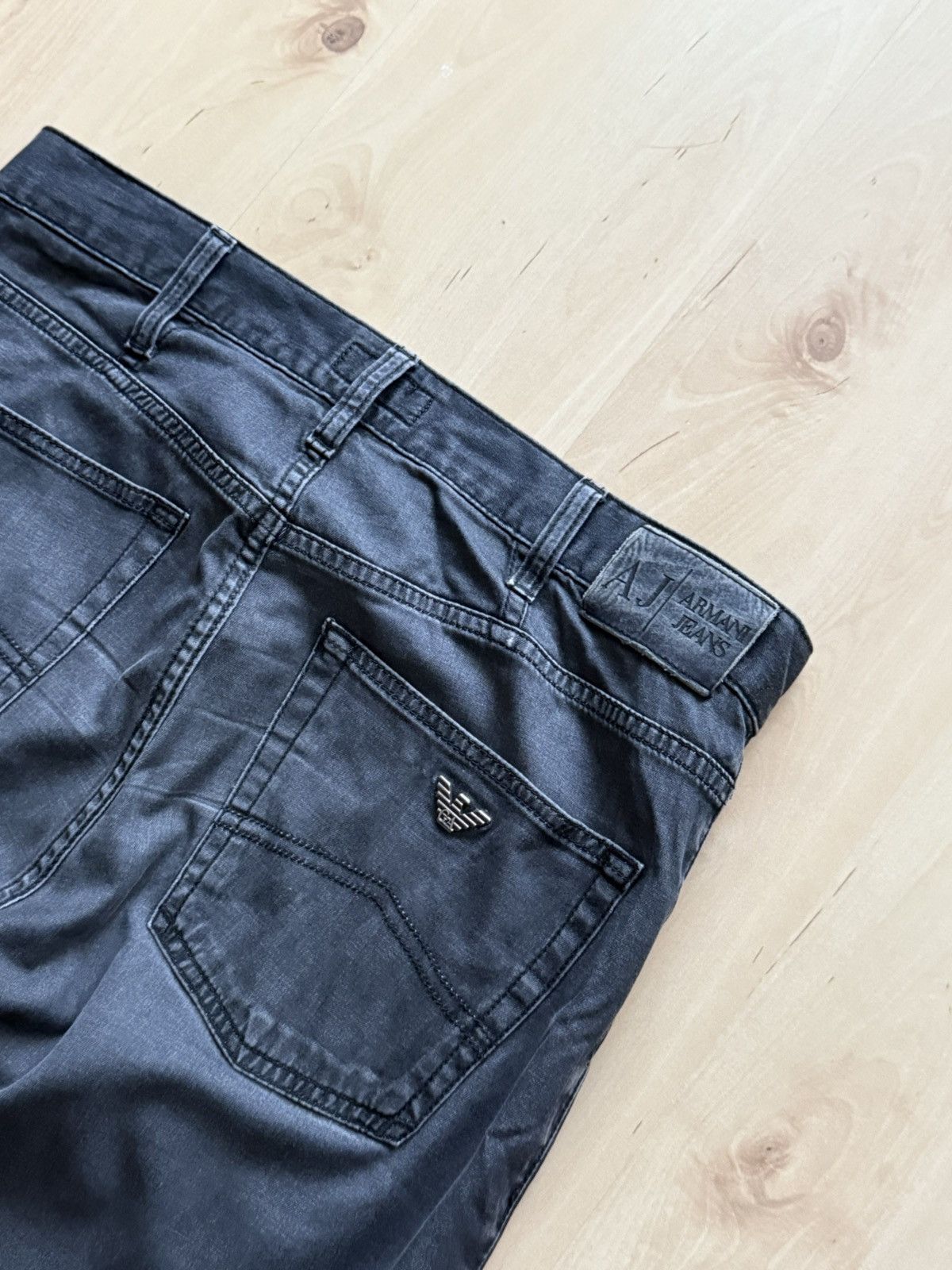 Giorgio Armani Giorgio Armani Jeans comfort fit straight denim jeans vtg Size US 34 / EU 50 - 9 Thumbnail