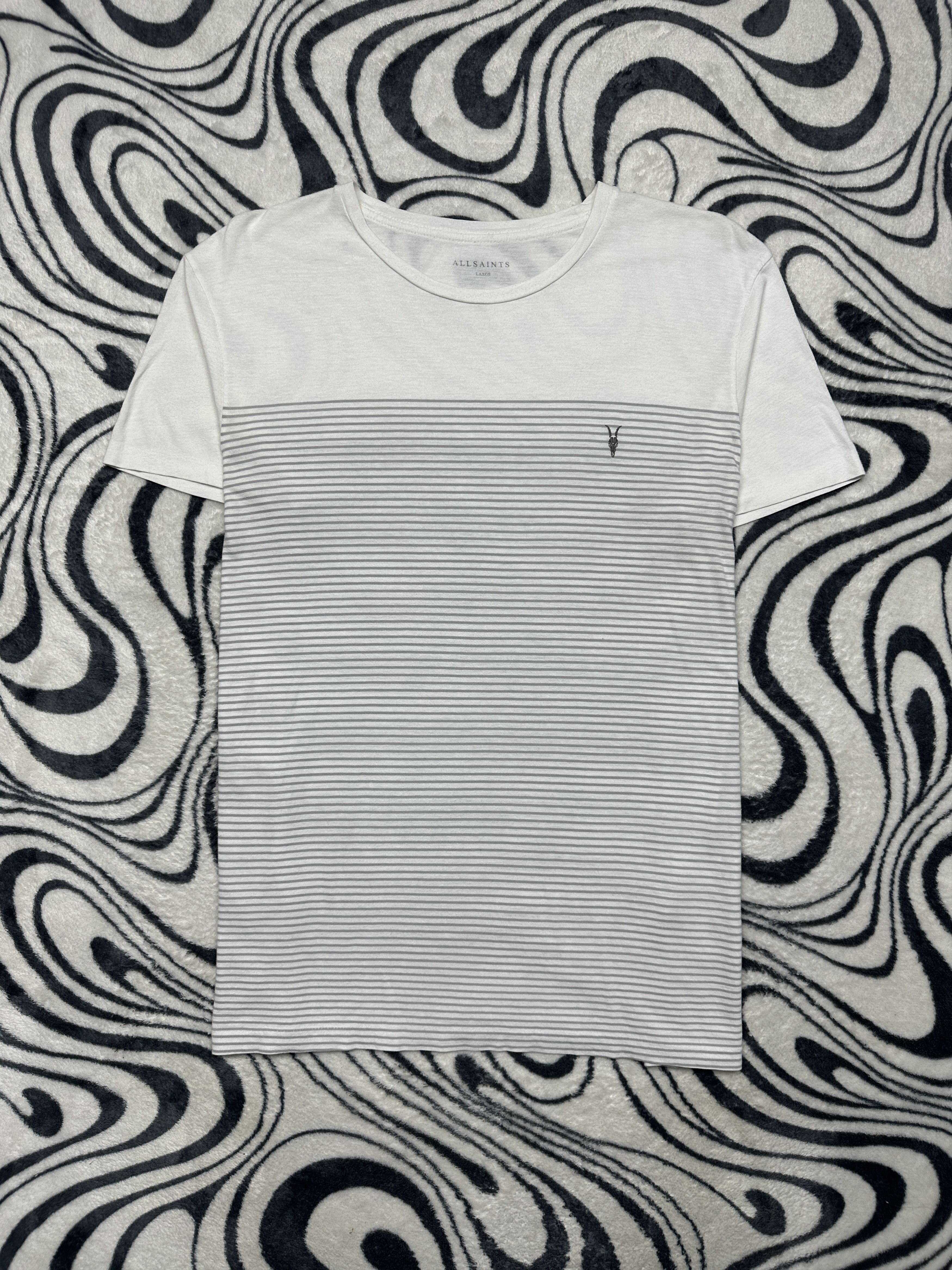 Allsaints AllSaints Mens Breton Tonic SS Crew Neck T-Shirt Tee Size US L / EU 52-54 / 3 - 1 Thumbnail