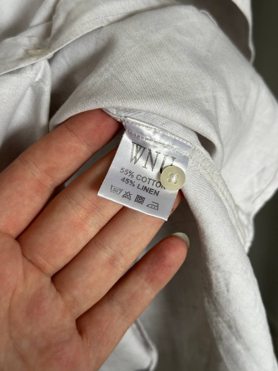 Asket WNU Linen Shirt in Beige Size XS Size US XS / EU 42 / 0 - 8 Thumbnail