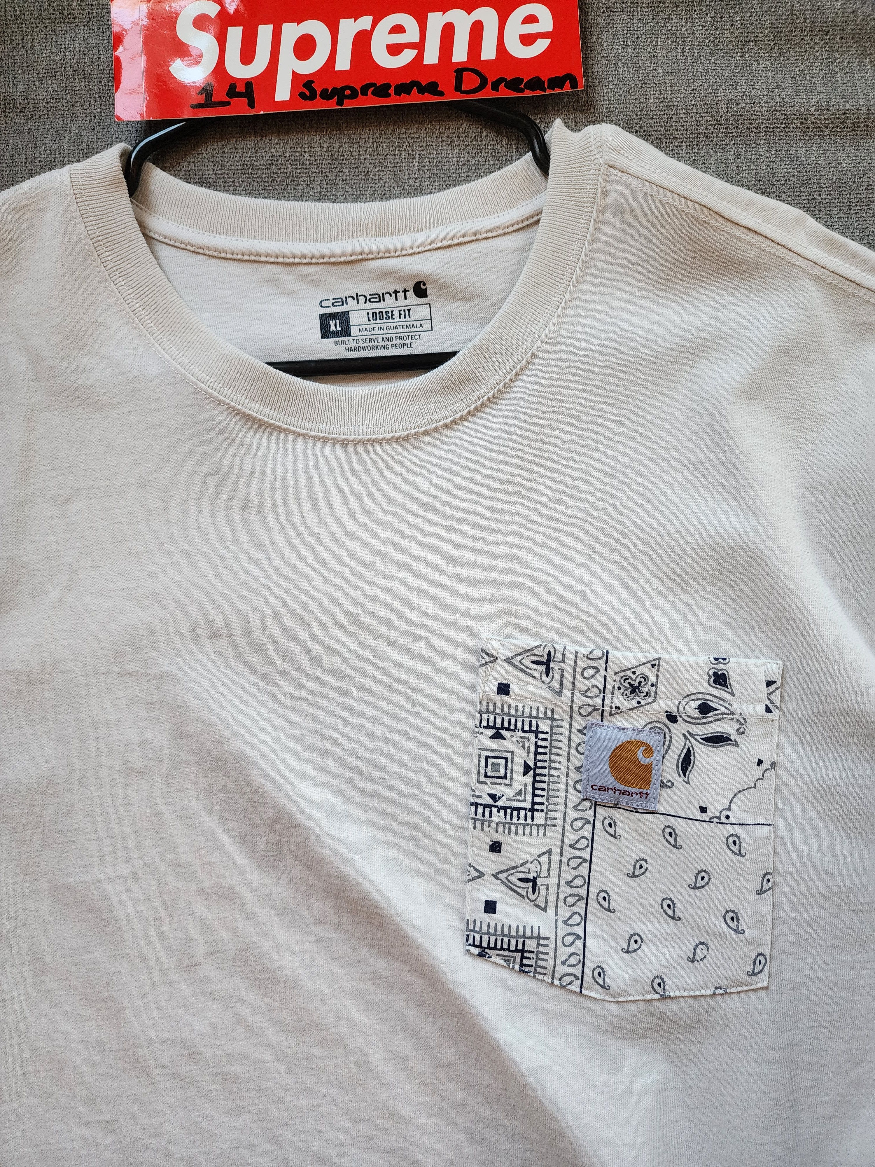 Carhartt Carhartt Men's Paisley Pocket Tee Size US XL / EU 56 / 4 - 2 Thumbnail