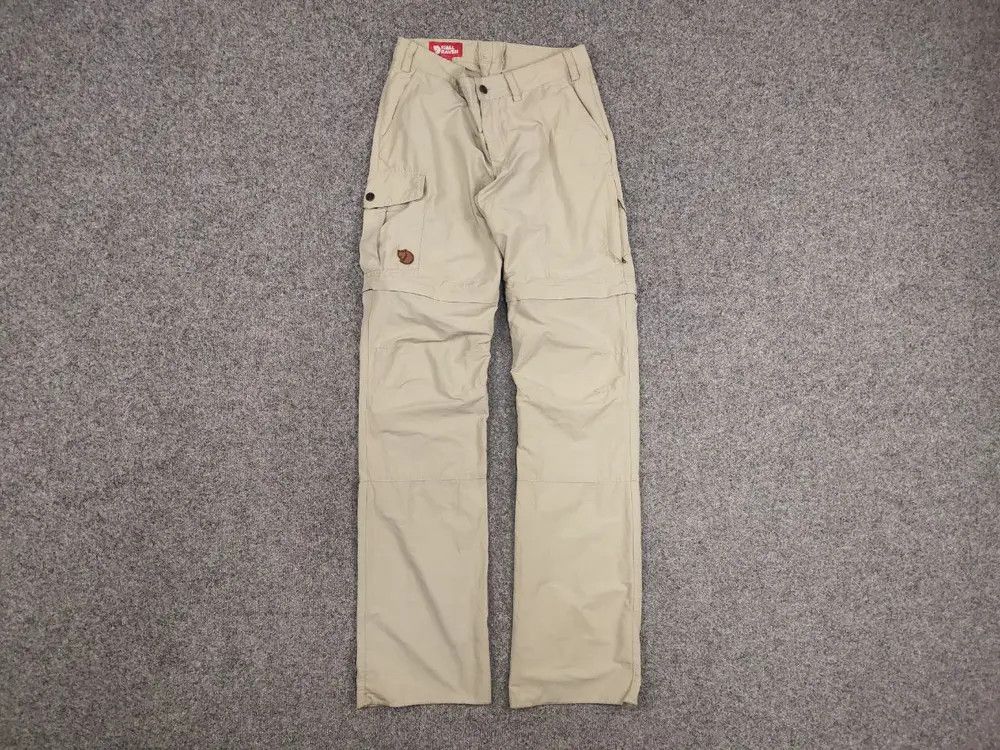 Fjallraven Fjallraven Karl Zip Off Cargo trouser com port pants beige Size US 30 / EU 46 - 1 Thumbnail