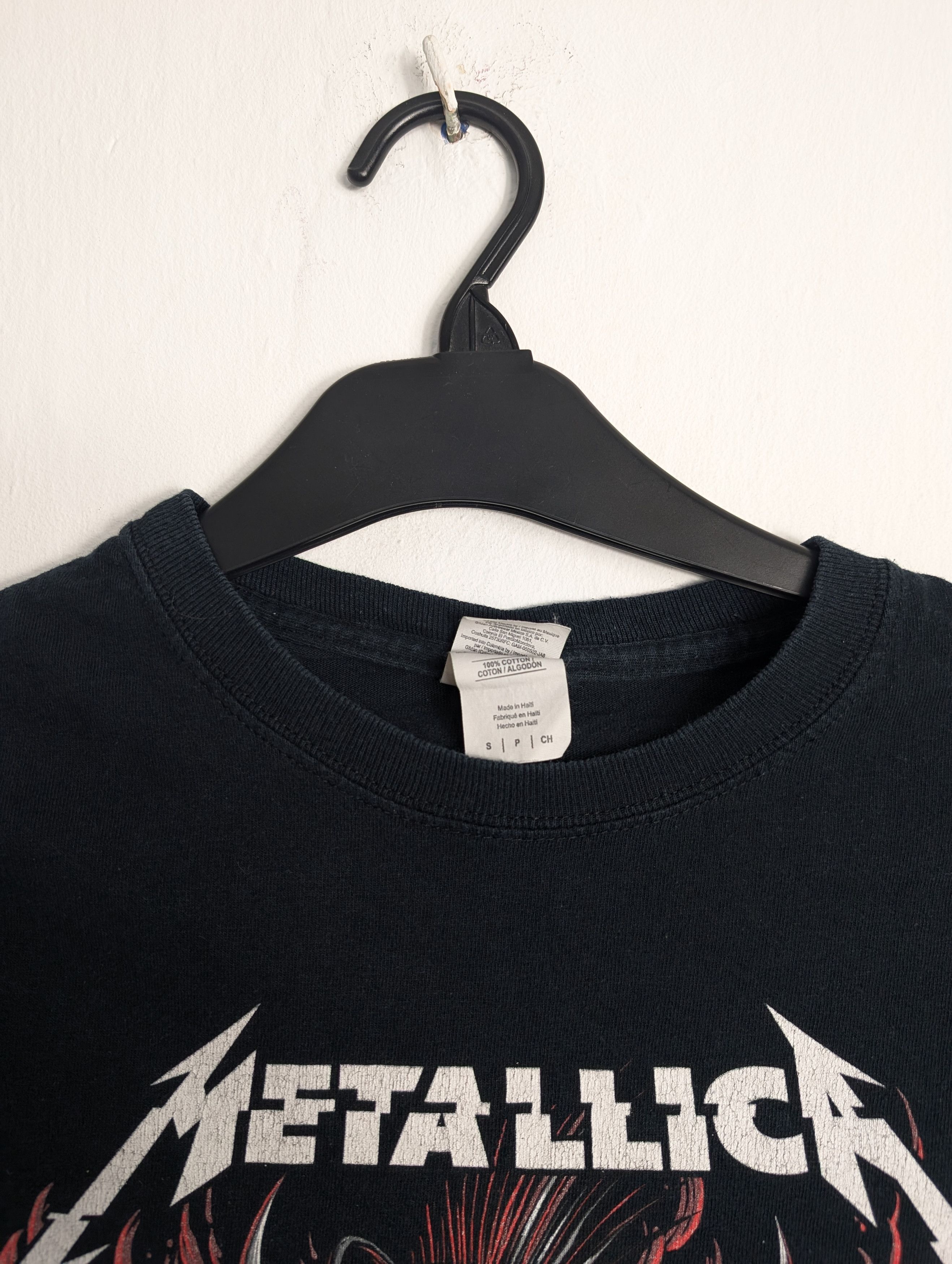 Band Tees × Metallica × Vintage Vintage Metallica Tour 2017/18 Rock Band Heavy Metal Merch Size US S / EU 44-46 / 1 - 3 Thumbnail