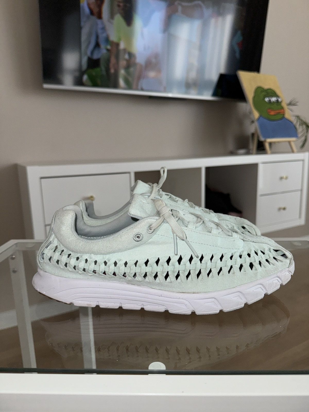 Nike Nike Mayfly Woven QS Shoes Fiberglass/White/Gum 919749-300 Size US 10 / EU 43 - 1 Thumbnail