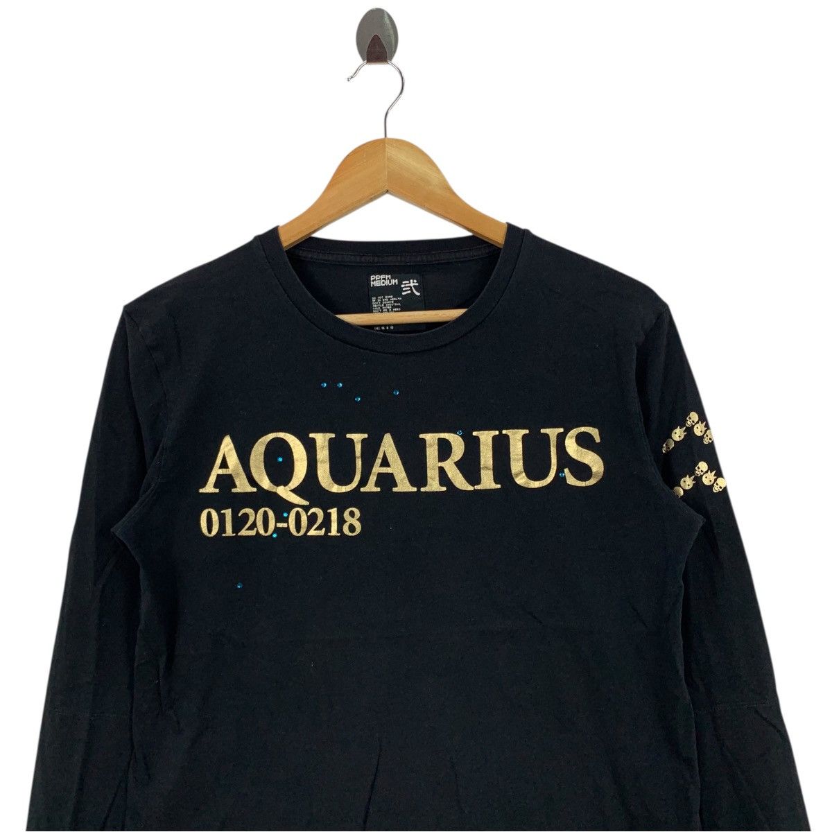 PPFM PPFM AQUARIUS 0120-0218 Abracadabra Punk Long Sleeve Tshirt Size US M / EU 48-50 / 2 - 2 Thumbnail