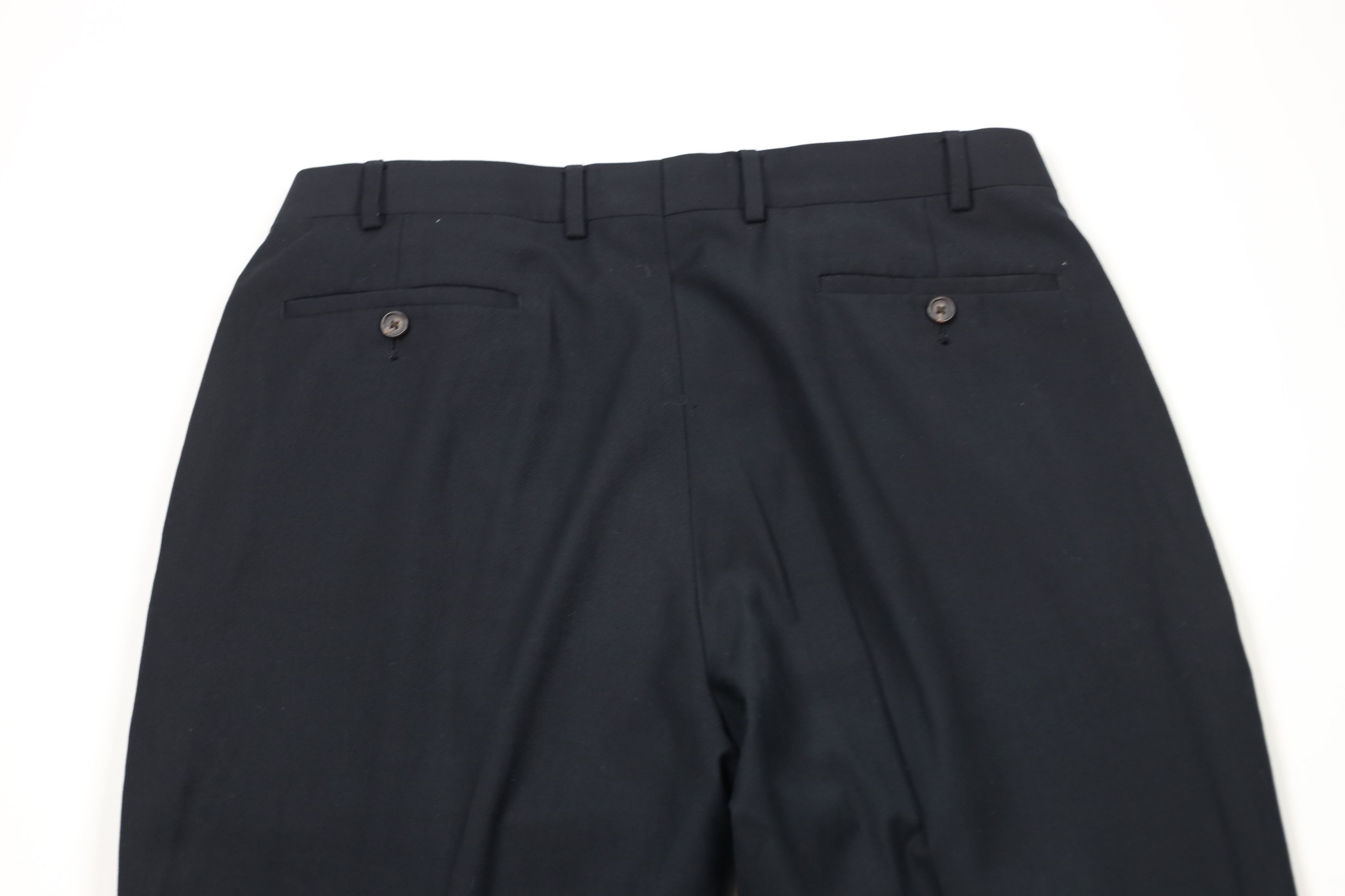 Ralph Lauren × Vintage Vintage Ralph Lauren Wide Leg Chino Pants Trousers Black Size US 36 / EU 52 - 10 Thumbnail