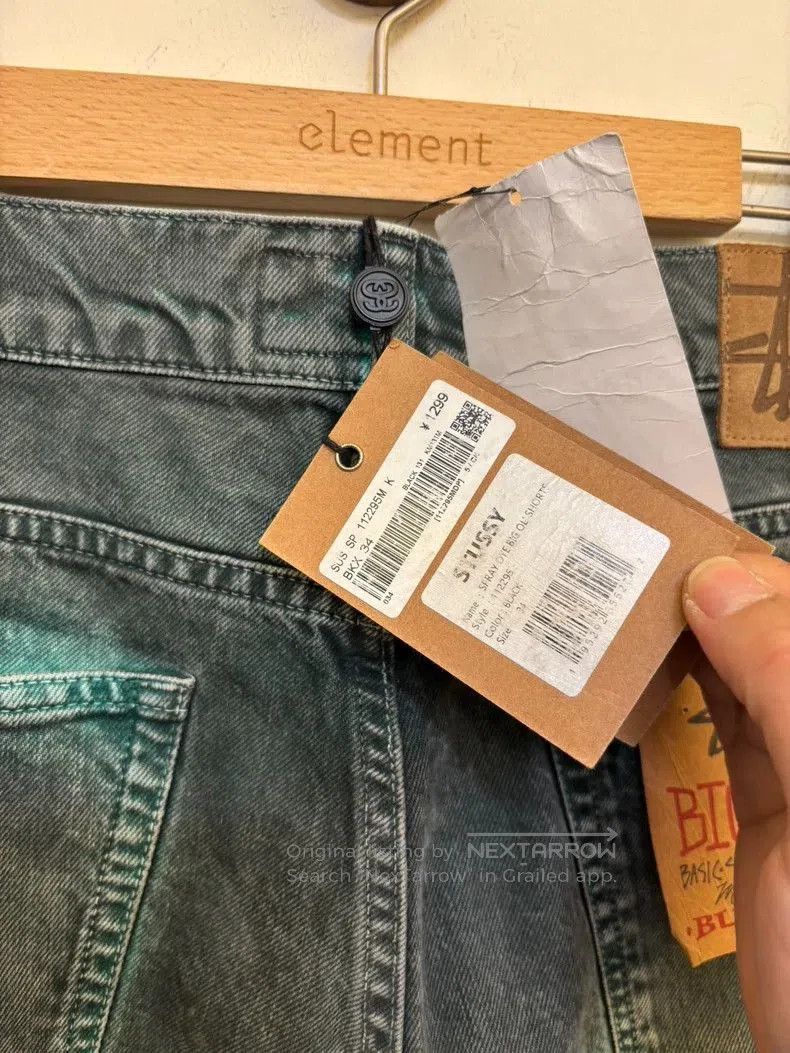 Stussy Stussy Gradient Denim Shorts Size 34. Size US 34 / EU 50 - 7 Thumbnail