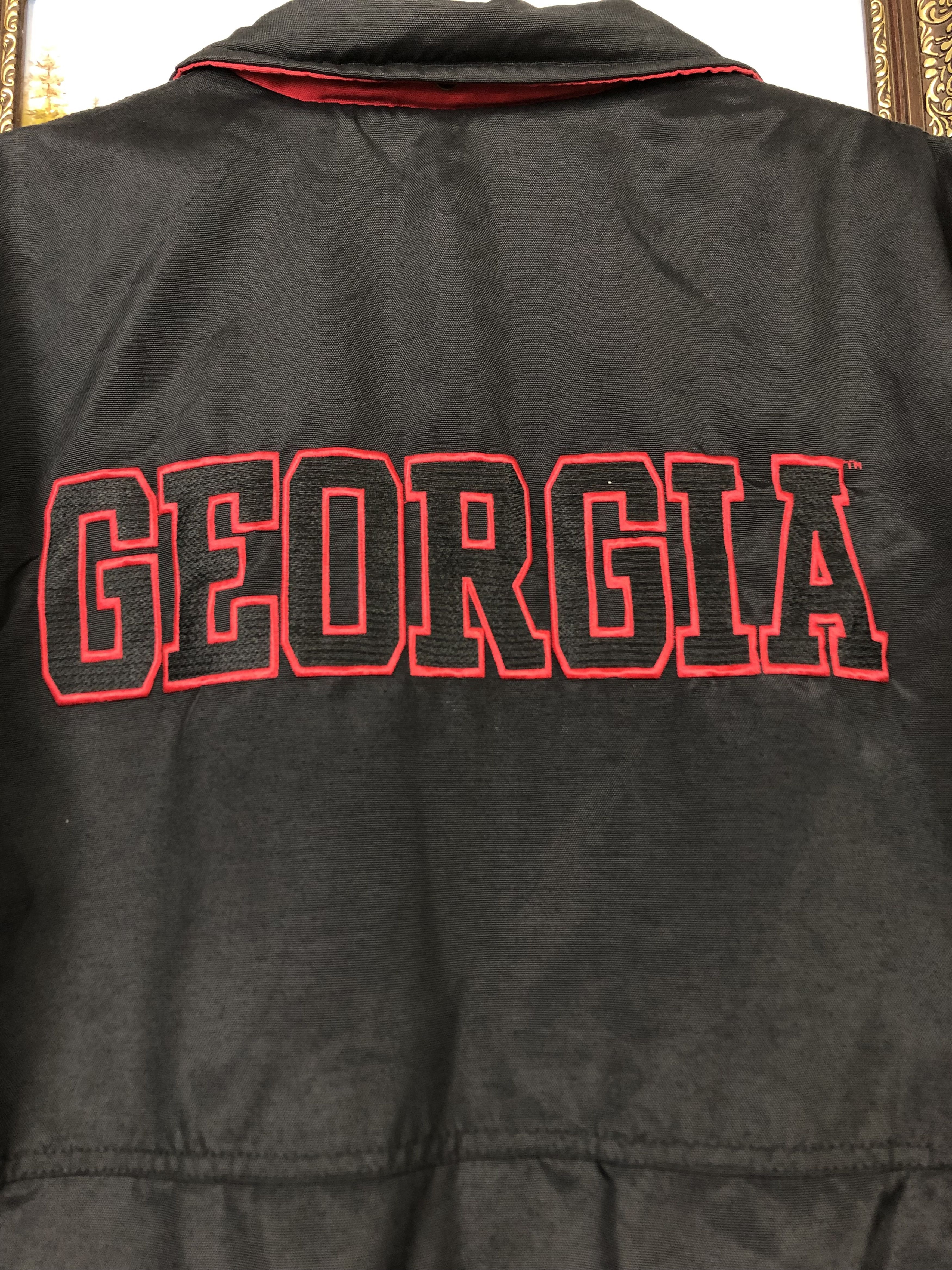 Nike × Vintage Vintage Team Nike Georgia Bulldogs Jacket Bomber Rare Size US L / EU 52-54 / 3 - 16 Thumbnail