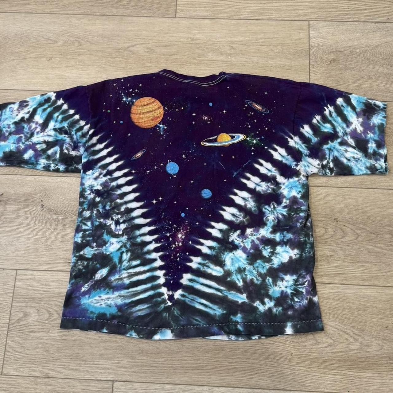 Fruit Of The Loom Vintage 90s Space Galaxy Tee Tie Dye 1992 Men’s XL Size US XL / EU 56 / 4 - 4 Thumbnail