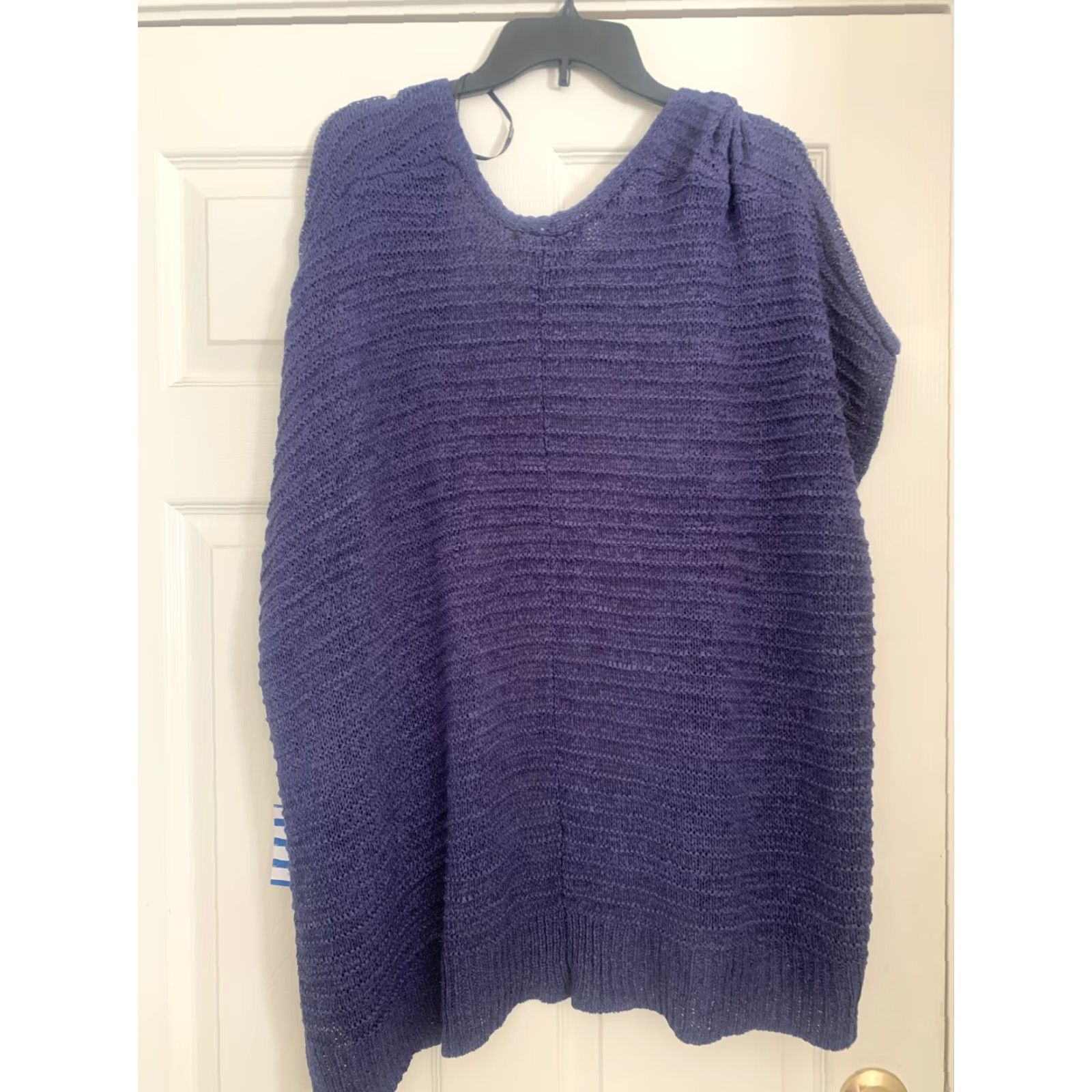 Forever 21 FOREVER 21 Cardigan Vest Open Draped Port Blue Collection Blue Medium NWT Womens Sleeveless Sweater Size M / US 6-8 / IT 42-44 - 5 Thumbnail