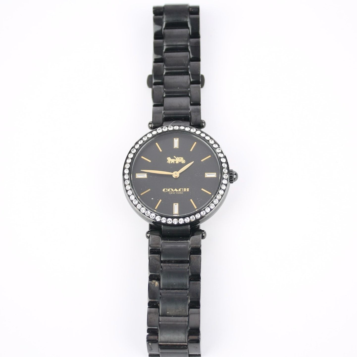 Coach Coach Park Crystal Accent Black Dial Watch Size ONE SIZE - 2 Thumbnail