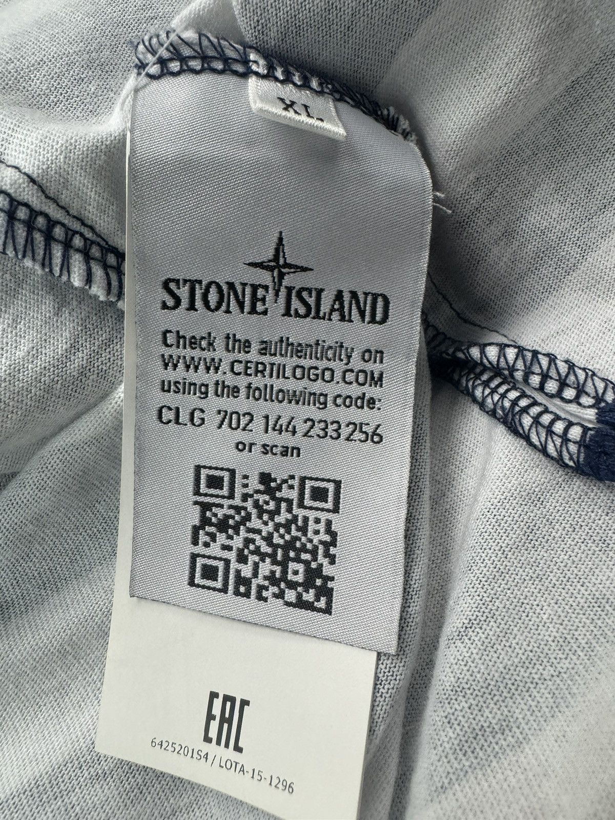 Stone Island × Supreme Stone island supreme blue stripe zip