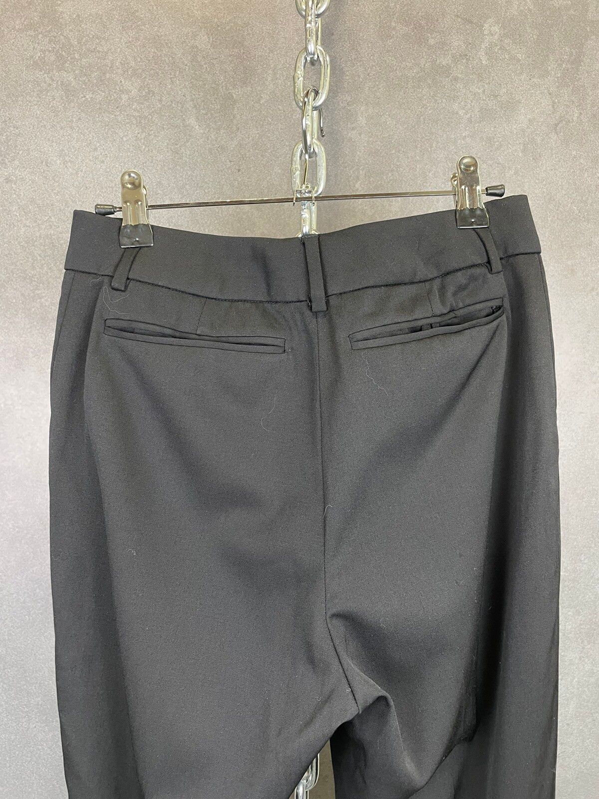 Yves Saint Laurent Vintage Yves Saint Laurent Black Wool Trousers Size 28”x30” Size 28" / US 6 / IT 42 - 9 Thumbnail