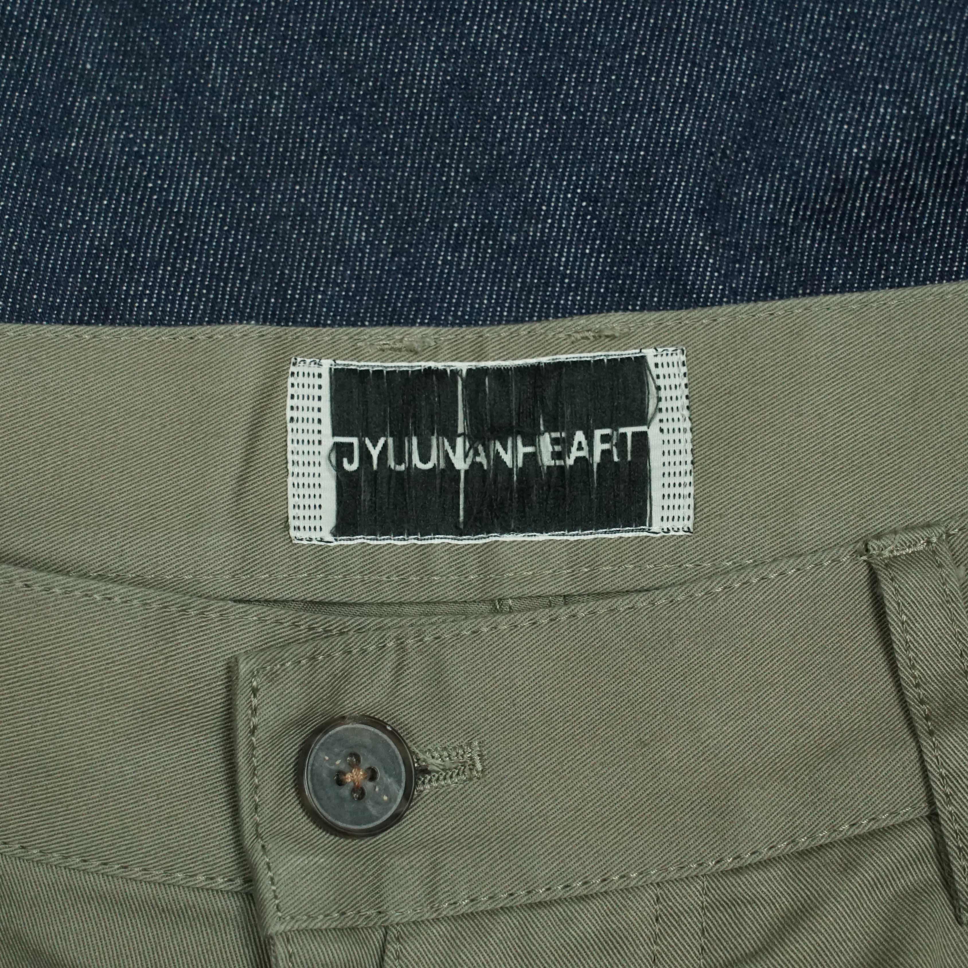 Japanese Brand Jyuunanheart Japan Panelled Cargo Pants Size US 32 / EU 48 - 8 Thumbnail