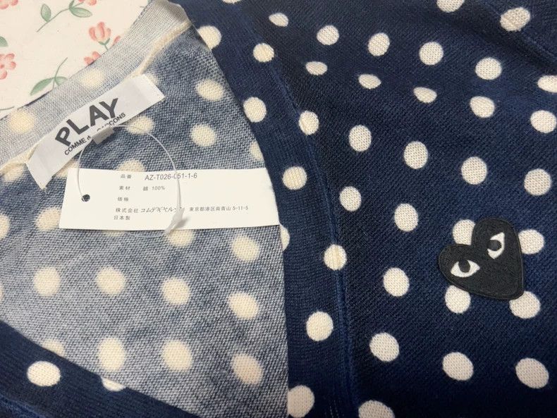 Comme des Garcons Comme Des Garcons Wool polka dot shirt 2506-Nextarrow Size US L / EU 52-54 / 3 - 2 Thumbnail