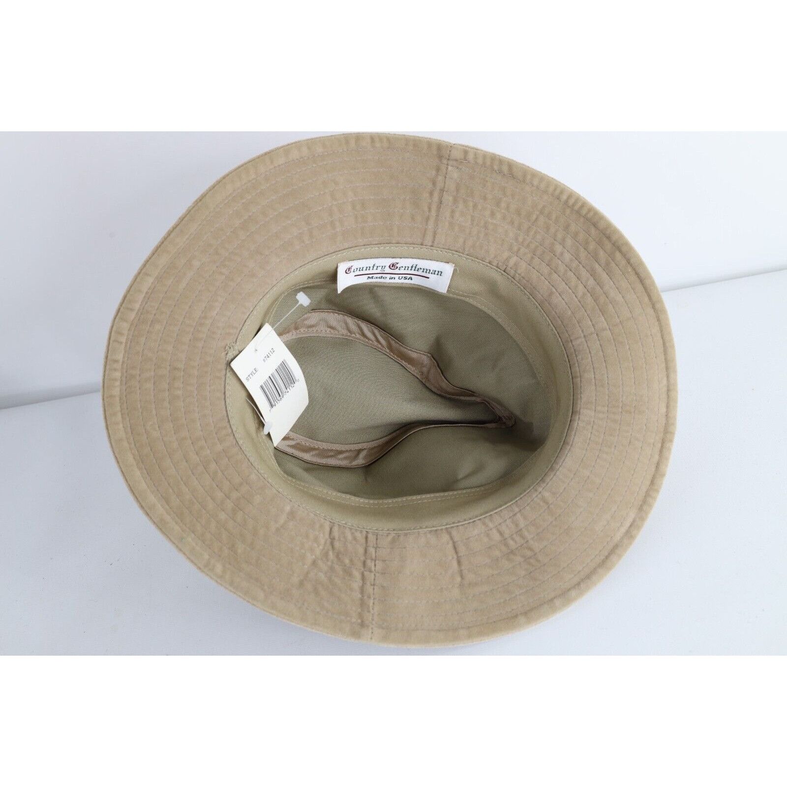 Vintage Deadstock Vintage 90s Steetwear Suede Fedora Hat Size ONE SIZE - 6 Thumbnail
