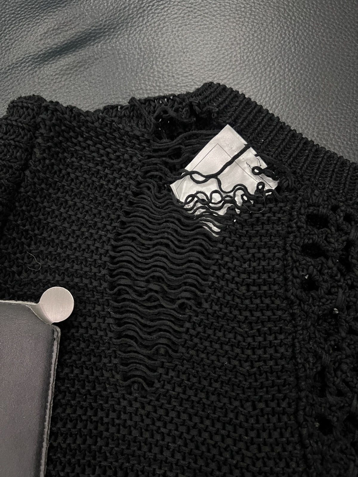 Chanel Chanel runway style, four-pocket openwork knit dress Size S / US 4 / IT 40 - 15 Thumbnail