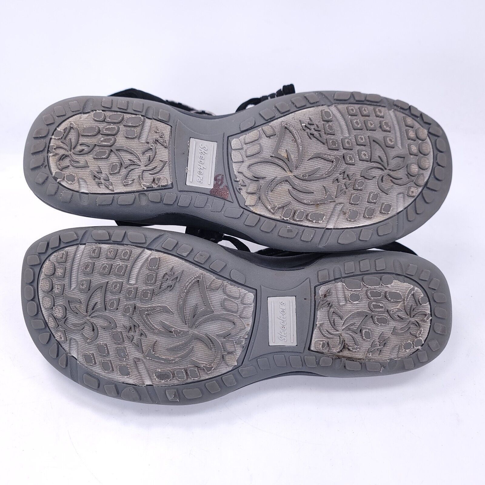 SKECHERS Skechers Ankle Strap Slip On Sandals Womens Size 8 Black Size US 8 / IT 38 - 7 Thumbnail