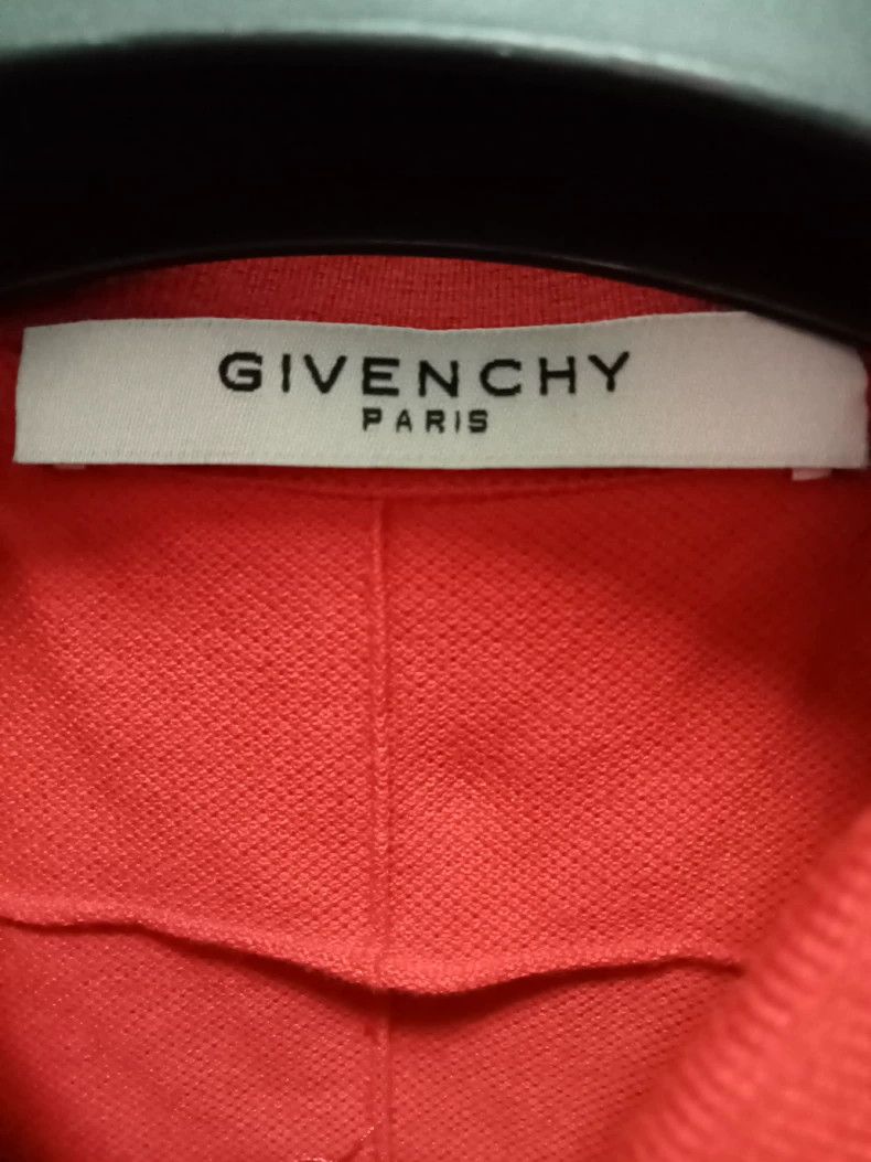 Givenchy Givenchy Summer Red Collar Polo Shirt Size US M / EU 48-50 / 2 - 5 Thumbnail