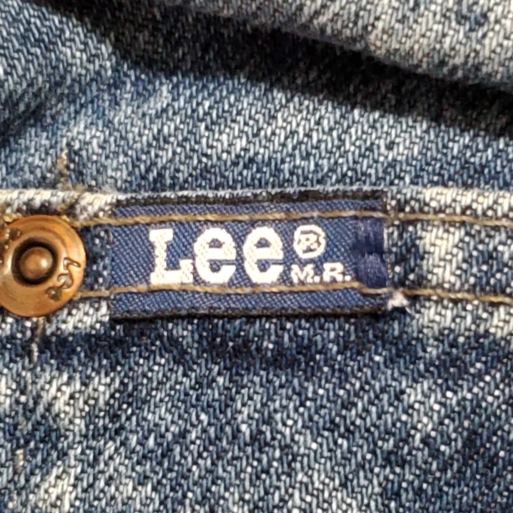 Lee VINTAGE Lee Jeans Dark Wash Faded Tag Size 30 X 30 Mens Jeans 30 Inseam Blue Straight Size US 30 / EU 46 - 2 Thumbnail