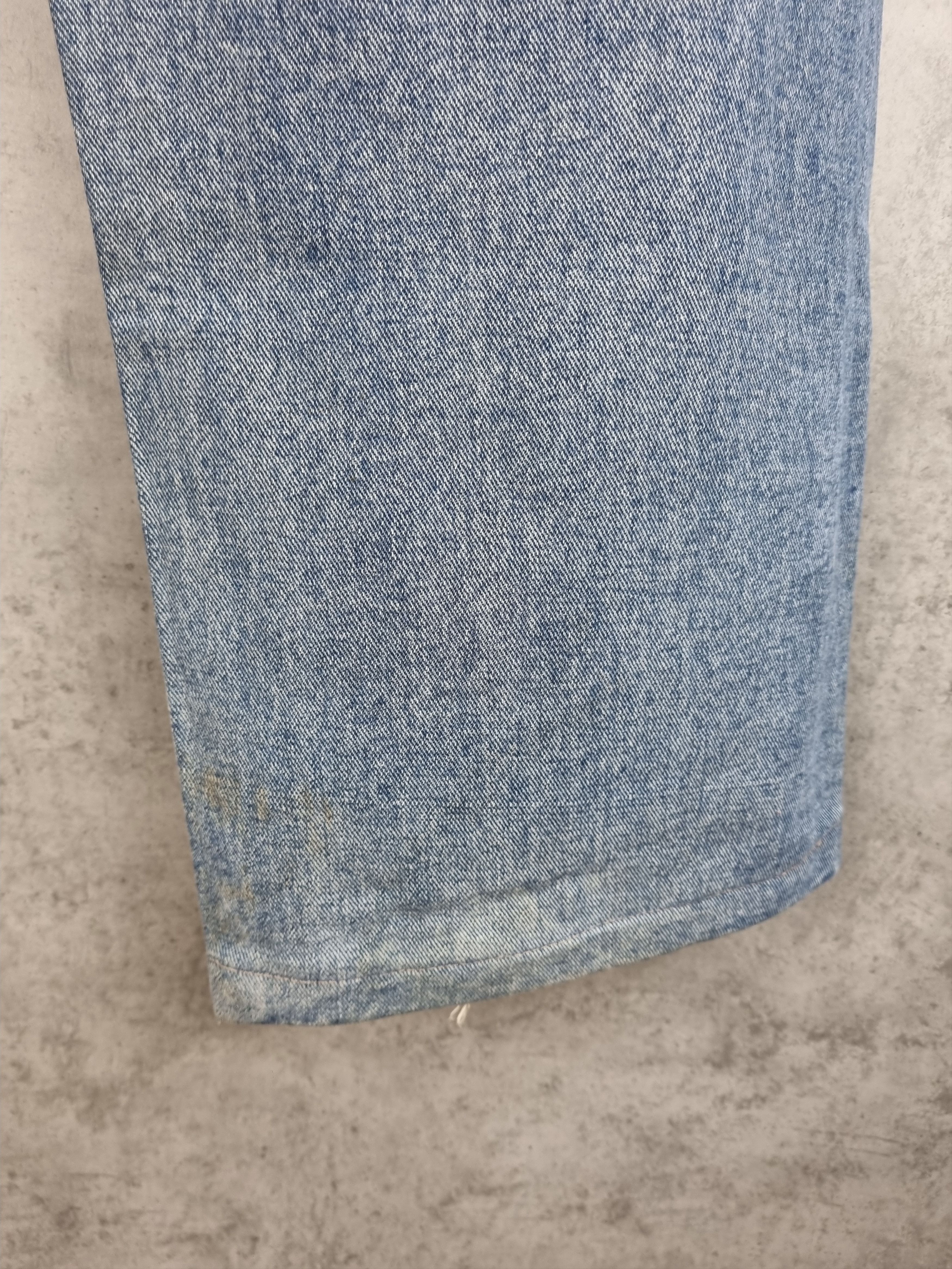Karl Kani × Vintage × Wu-Tang Clan Karl Kani Brooklyn Embroidered Big Logo Baggy Vintage Jeans Size US 34 / EU 50 - 13 Thumbnail