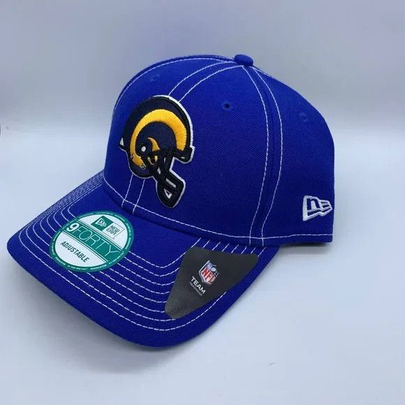New Era Los Angeles Rams NFL 9Forty New Era Hat Snapback Cap Mens Size ONE SIZE - 2 Thumbnail