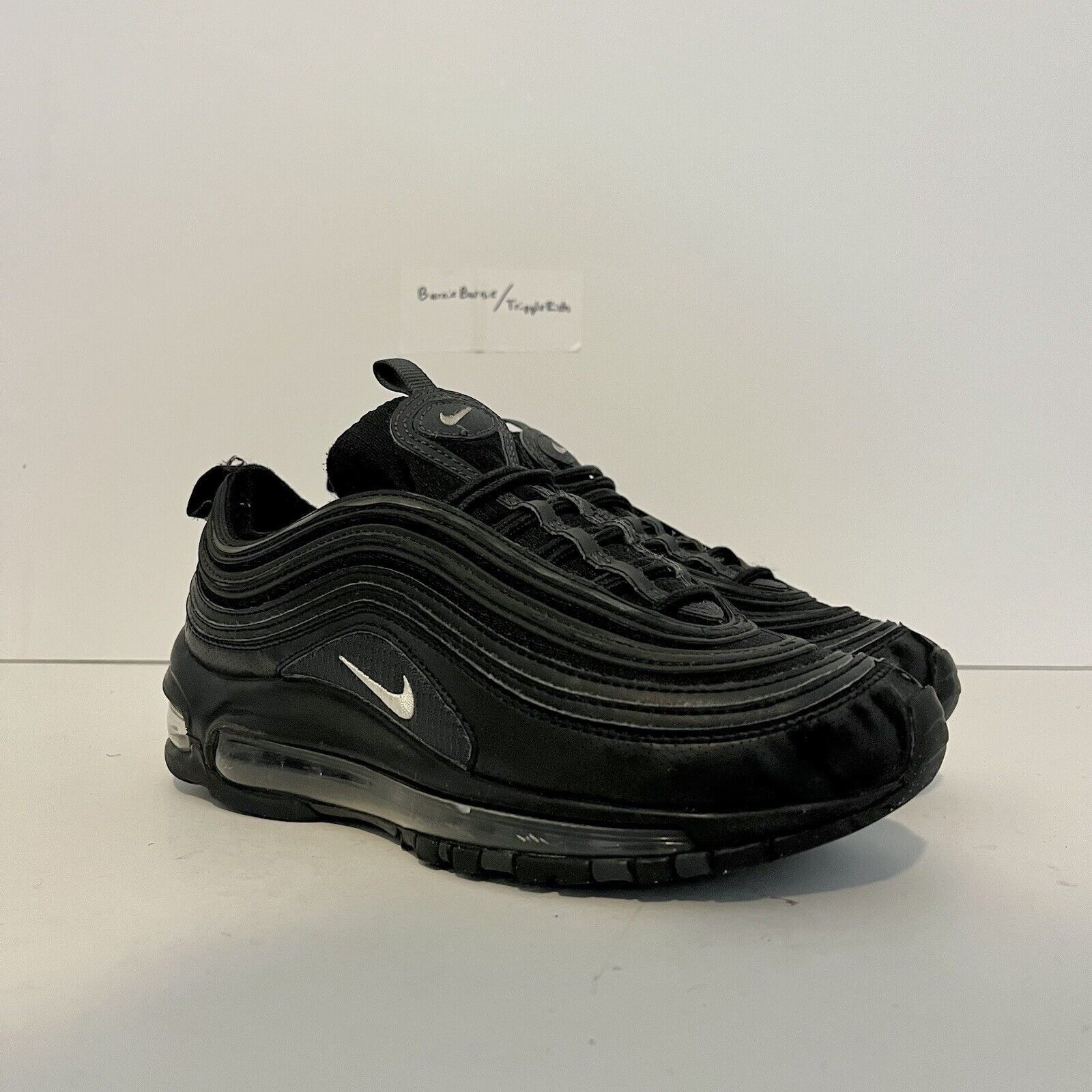 Nike 2021 Nike Air Max 97 GS Triple black 921522-011 4Y/ 5.5 Wmns Size US 5.5 / IT 35.5 - 3 Thumbnail